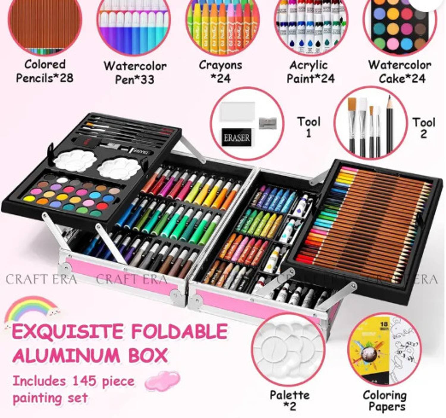Unity Re clair フィトンチッド2個セット Flipkart.com | Sitrus Deluxe Art Kit Supplies Portable Great Gift