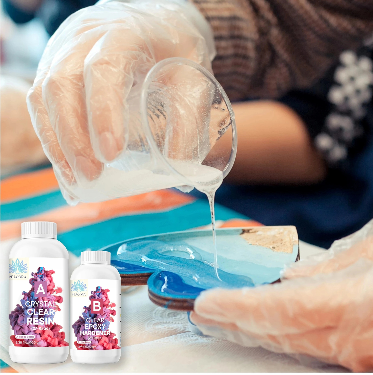 Image of PEACORA Art Resin Hardener 2:1 1.5 kg
