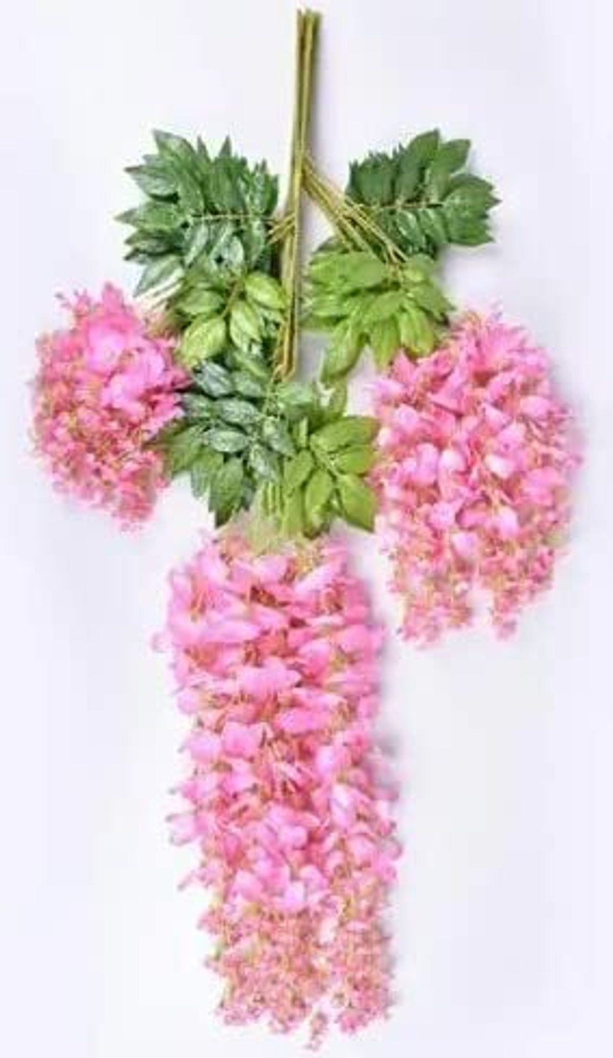 Image of Ryme Pink Westeria Artificial Flower