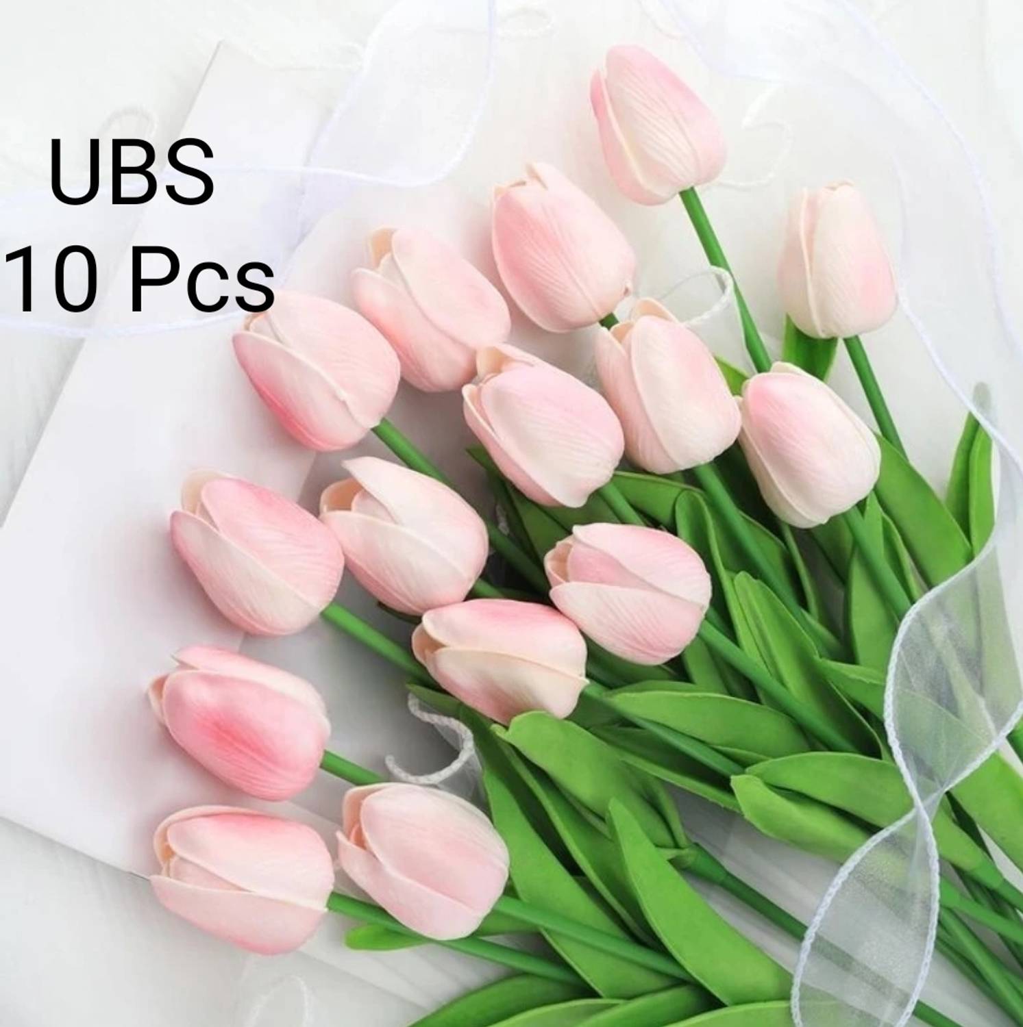 UBS Pink Tulips Artificial Flower Price in India - Buy UBS Pink