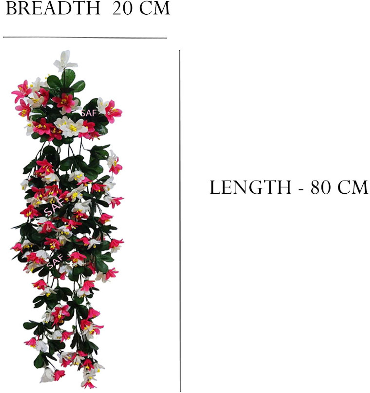 Image of saf Multicolor Orchids Artificial Flower