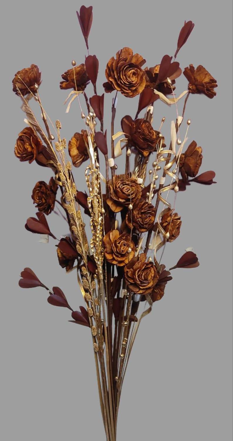 Aitihya Multicolor Rose Artificial Flower