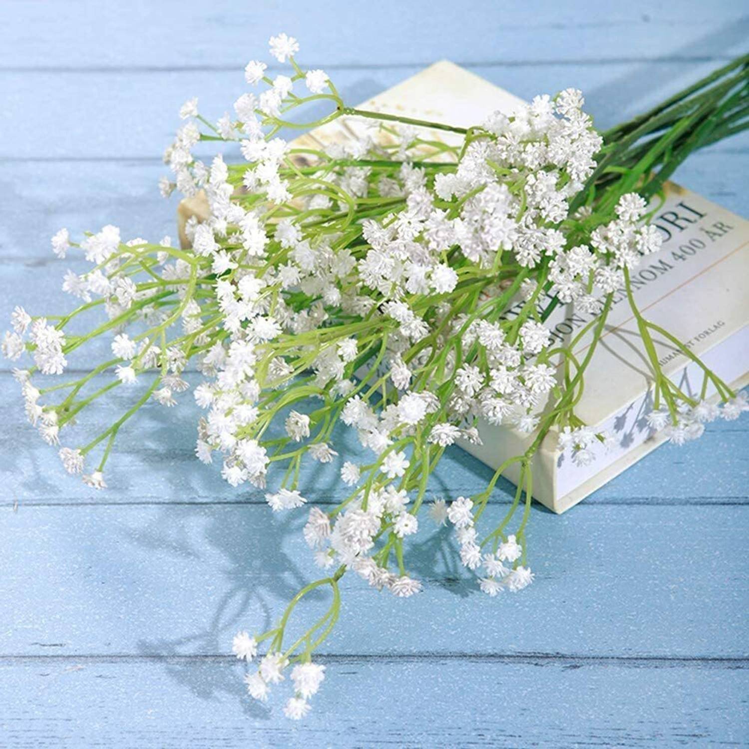 well art gallery Baby Breath, Gypsophila 3 pcs Real Touch Flowers