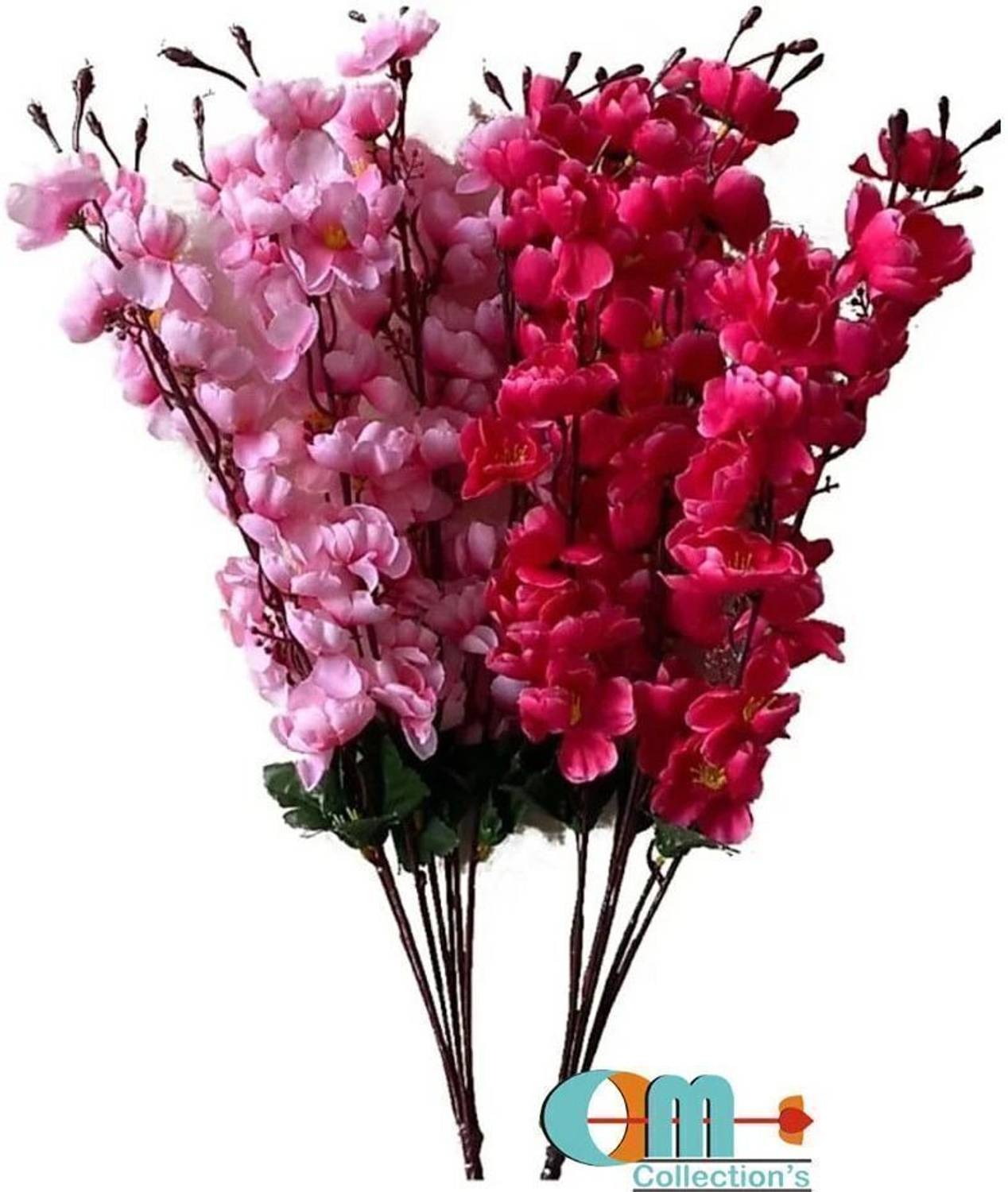 OM COLLECTIONS Orchids Artificial Flower Pink Orchids Artificial