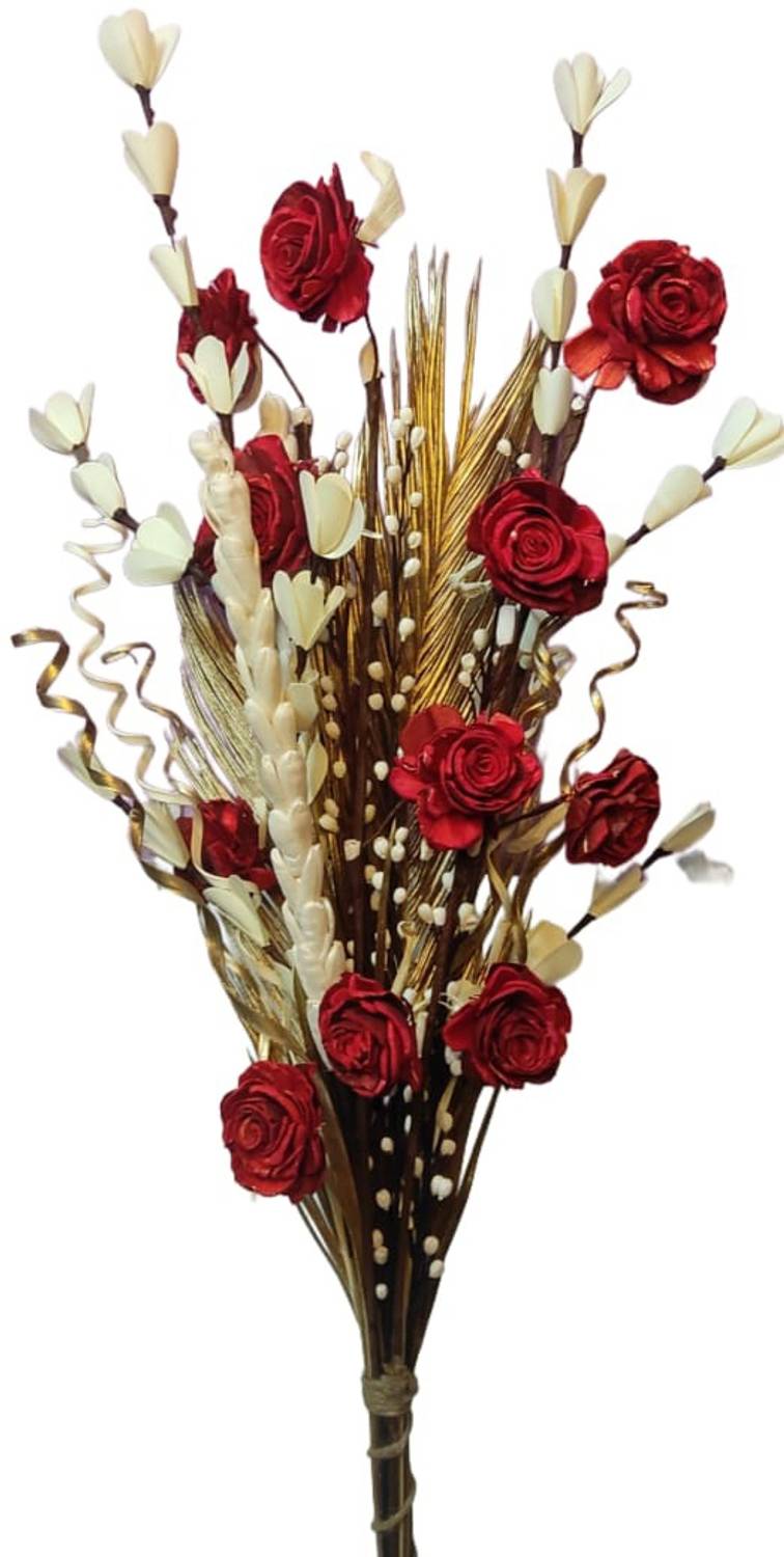 Aitihya Multicolor Rose Artificial Flower