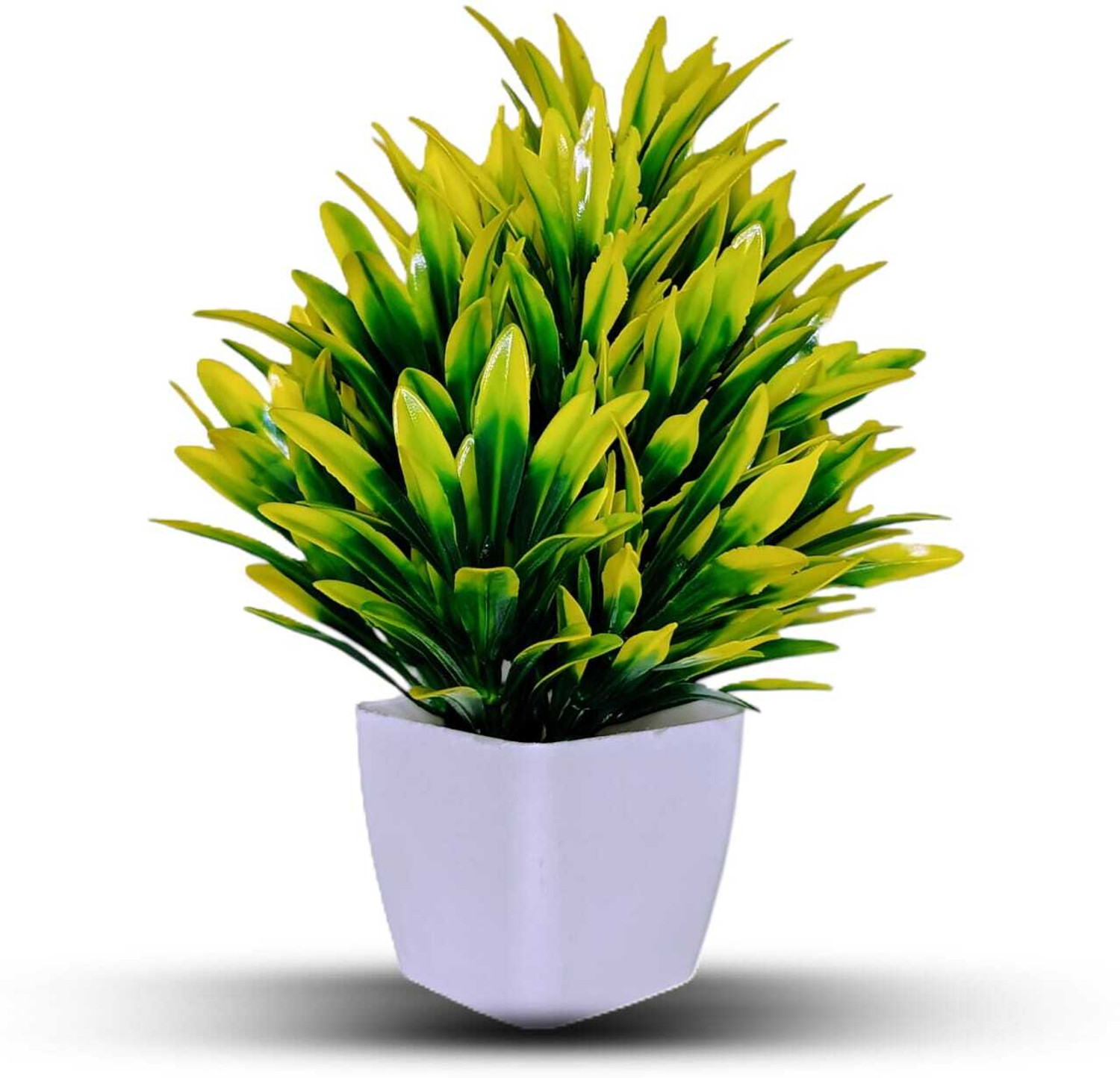 Image of Ukv collection premium quality artificial flowers for decoration Beige Wild Flower Artificial Flower with Pot