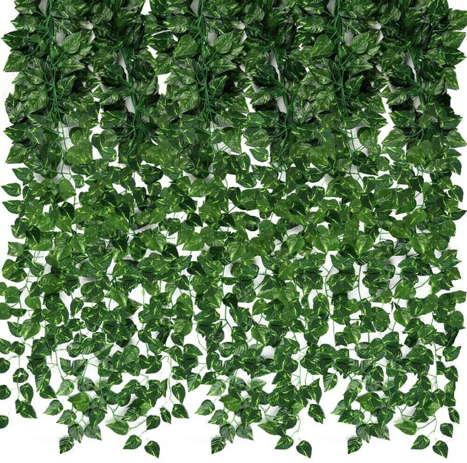 zoanto Pack of 6 Artificial Money Plant Vine,For Home Office Gar