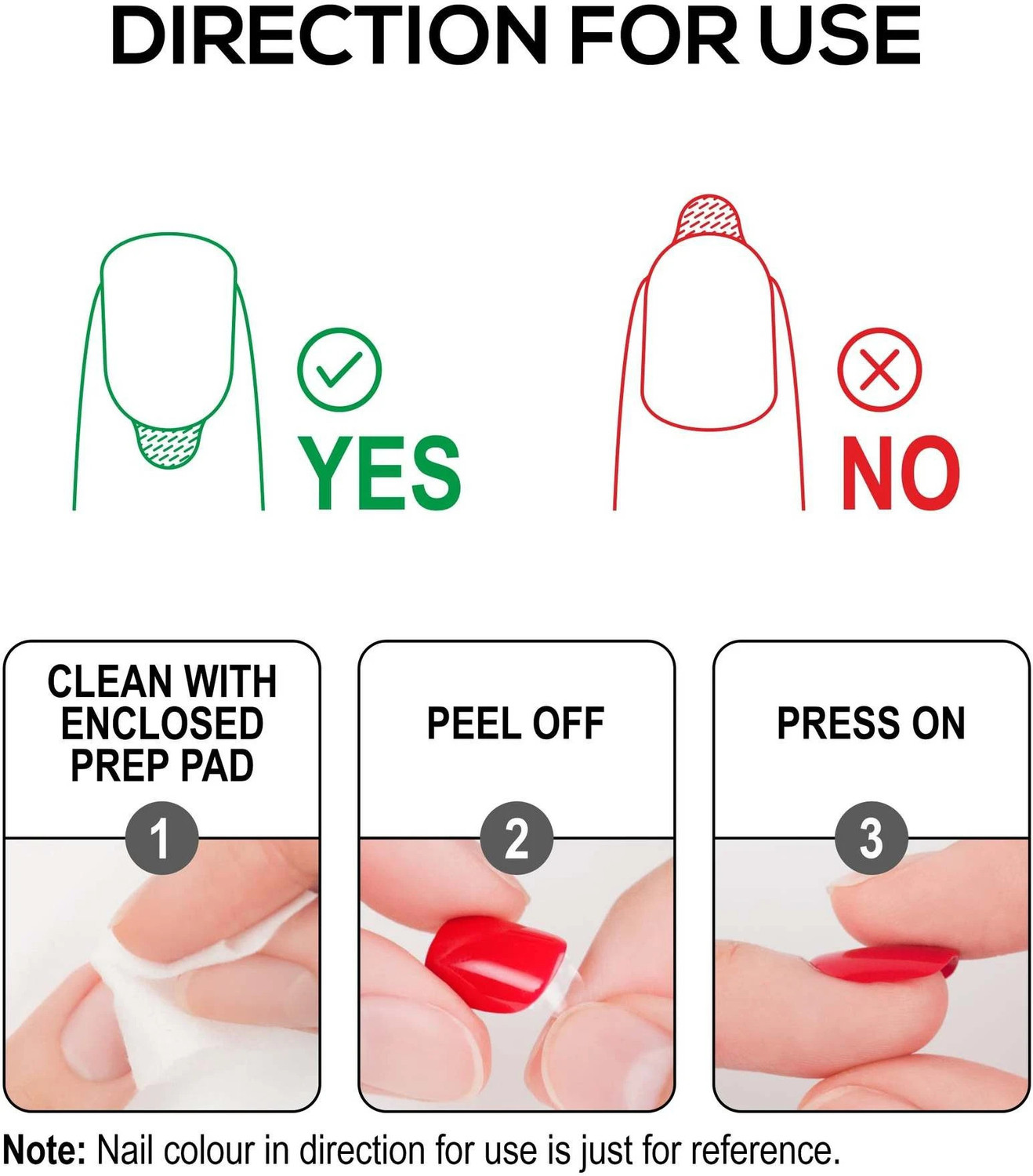 Image of Renee Stick On Nails - DN 01 Multicolor