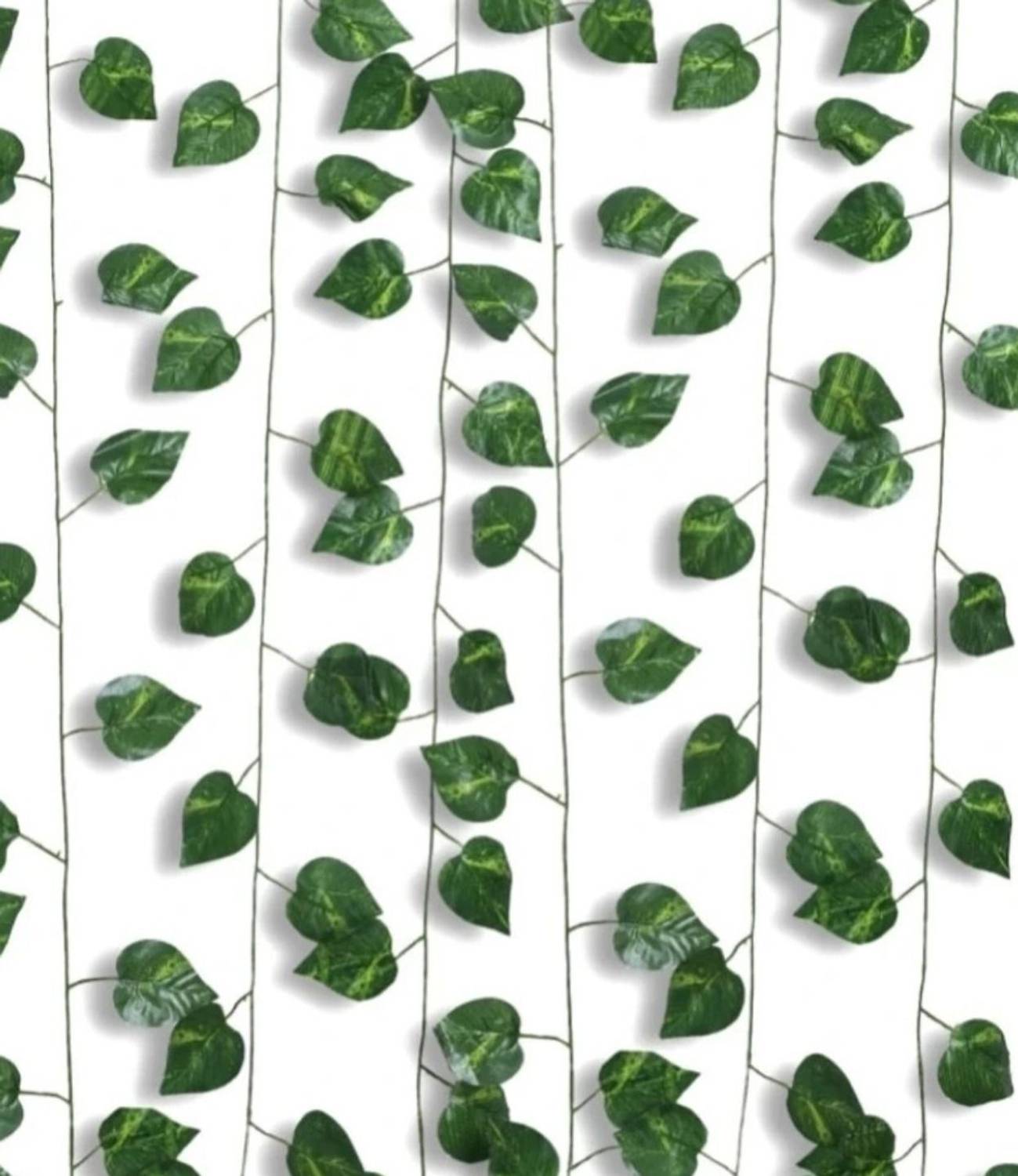 にゃおだて　４点 VP Quality 8ft Set of 4 Artificial Money Plant Vine,For|Home