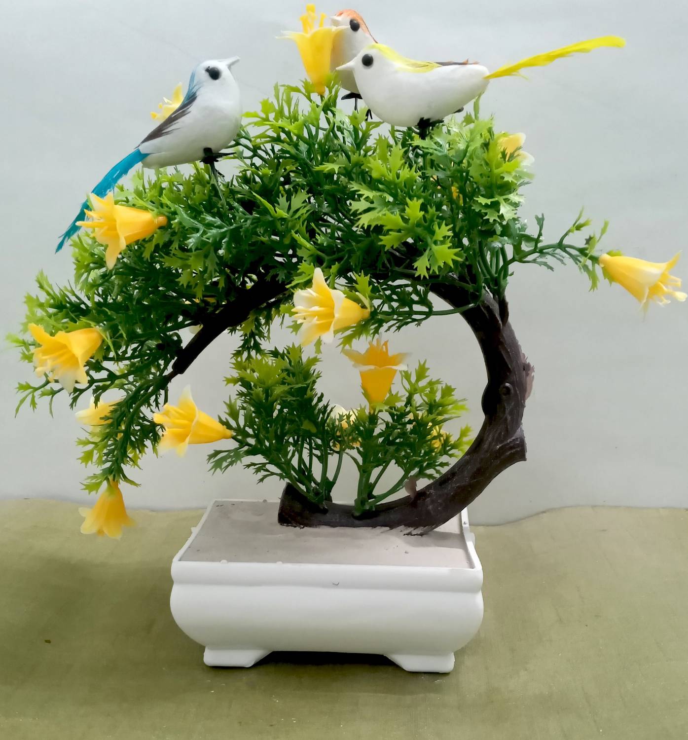 RESILIENCE Artificial Plant for Home D cor Bonsai Wild Artificial