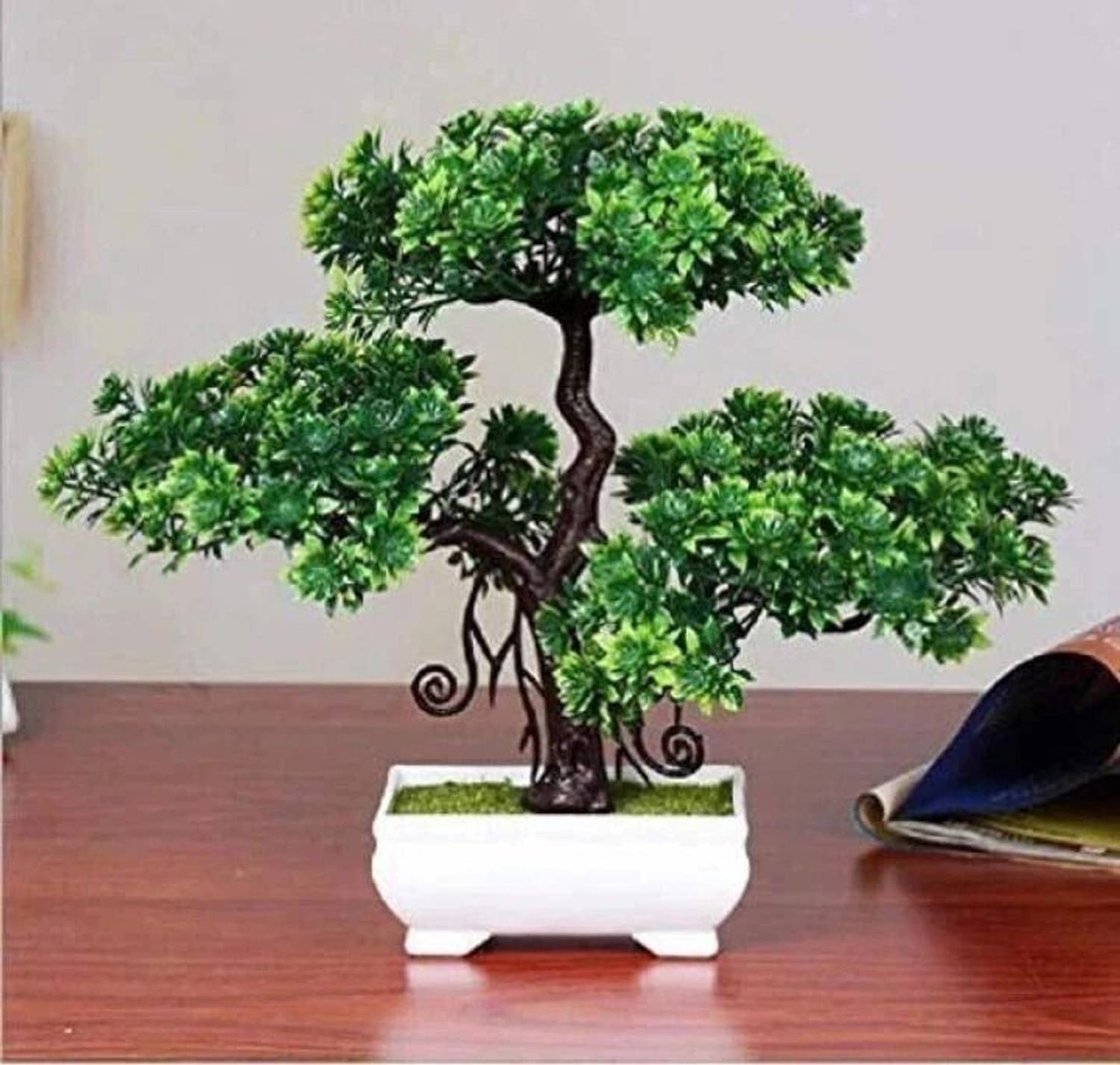 deconte Artificial Plants Green Tree for Home Decor Show Style Bo
