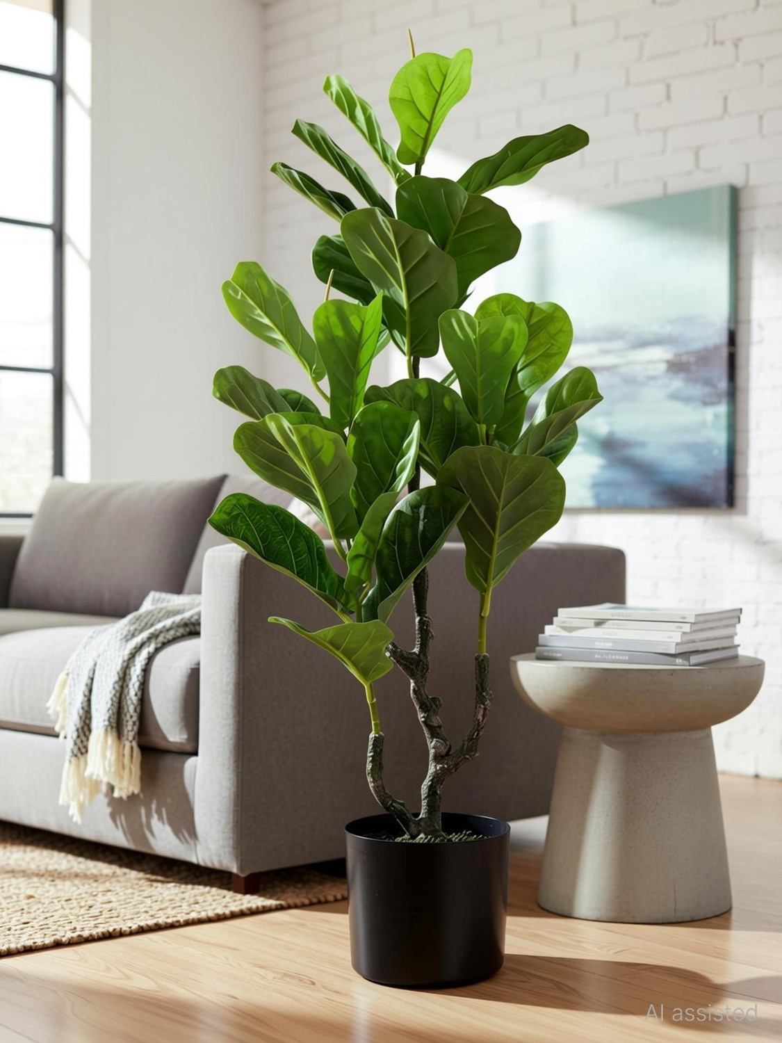 Image of GardenGyani Artificial Plant with Pot