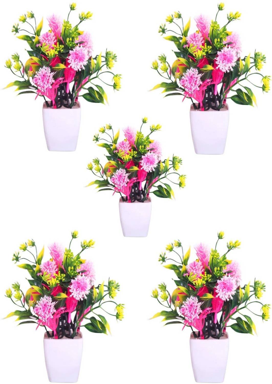 mogal Artificial Plant For Home/Office Table Decoration(Multi, Pa