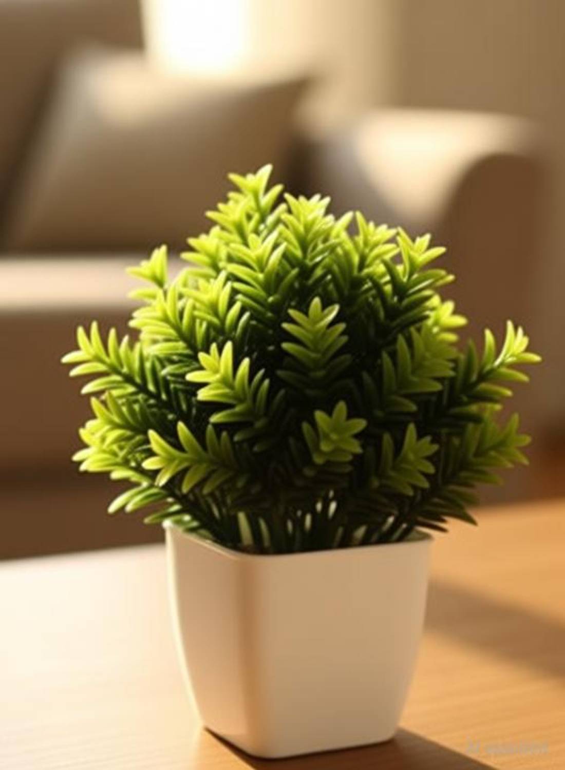 Assembled 8 Mini Artificial Bonsai Plants with Pots - Image 3