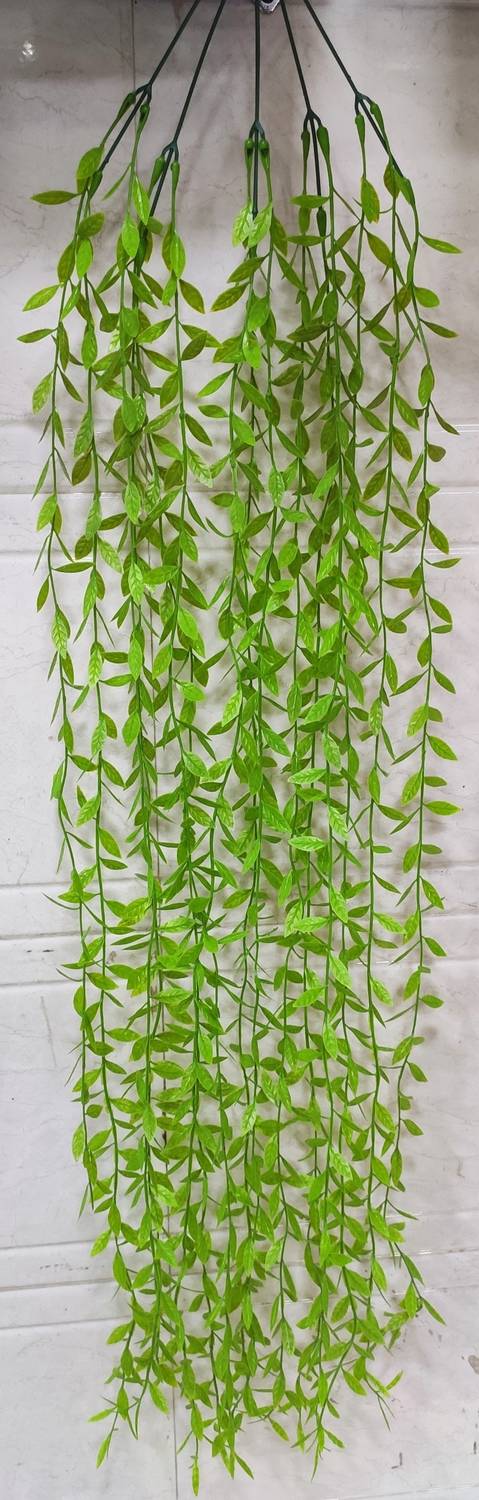 BAARIG Natural Looking 15 Long Hanging Creeper Leaves Artificial Plant