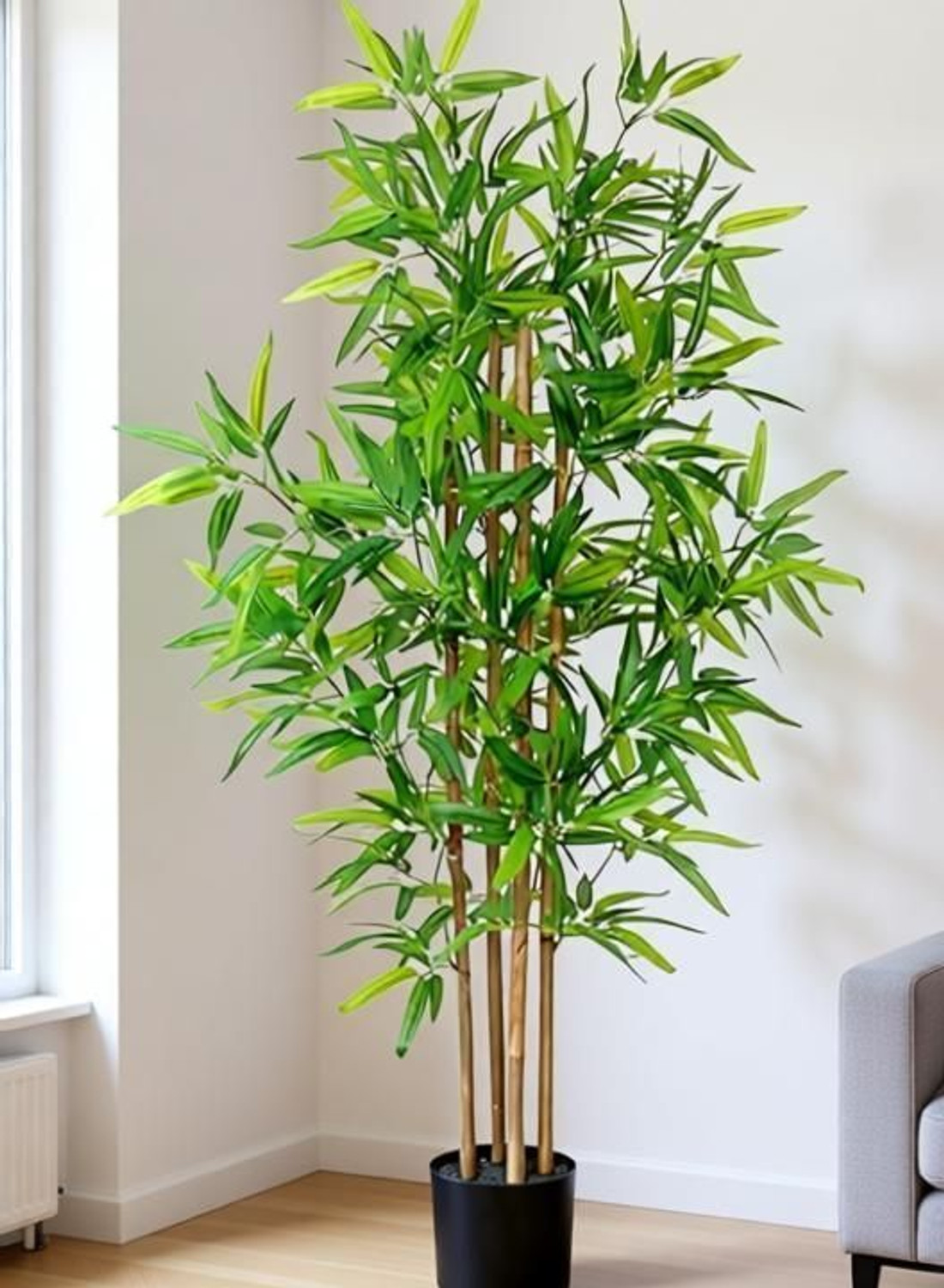 Image of De Gardenia Artificial Bamboo Plant | 120CM Tall Faux Plant Artificial Plant