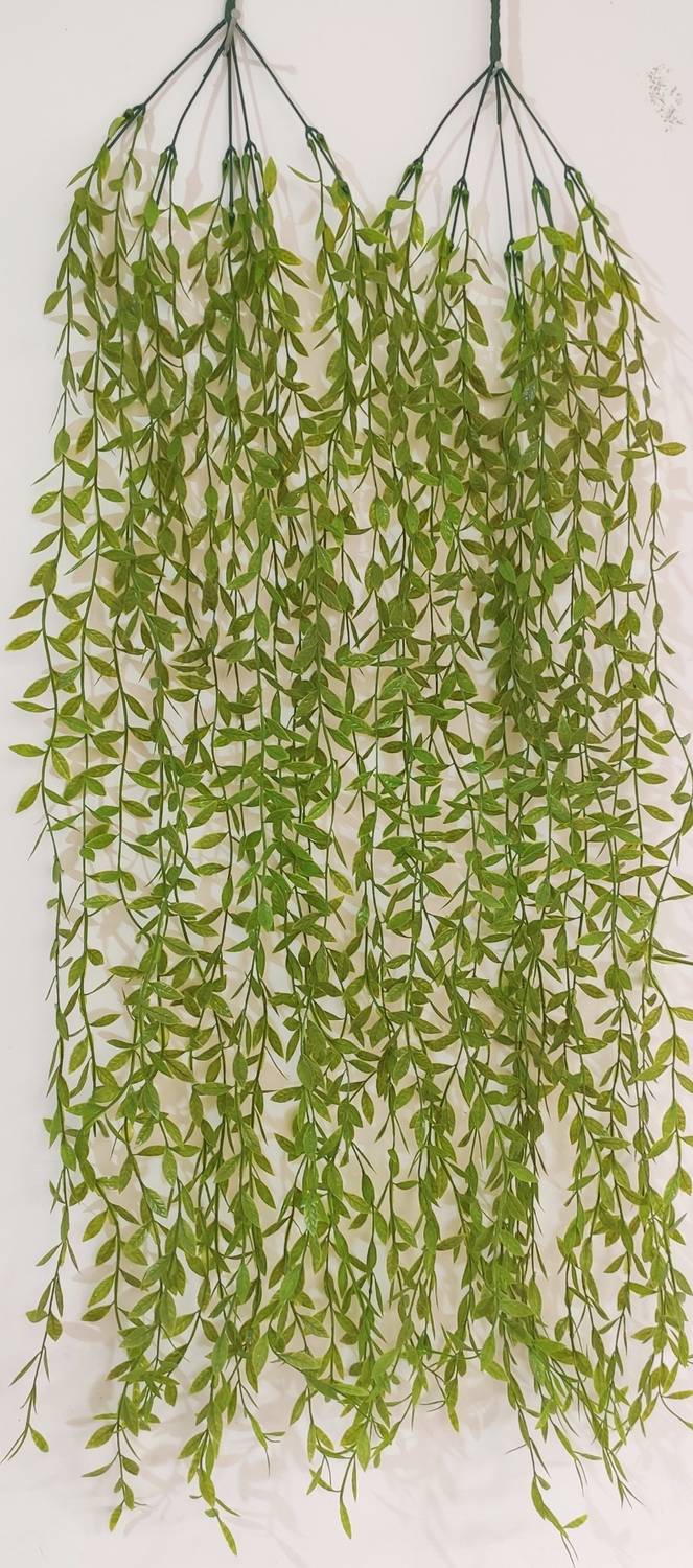 BAARIG Natural Looking 30 Long Hanging Creeper Leaves Artificial Plant