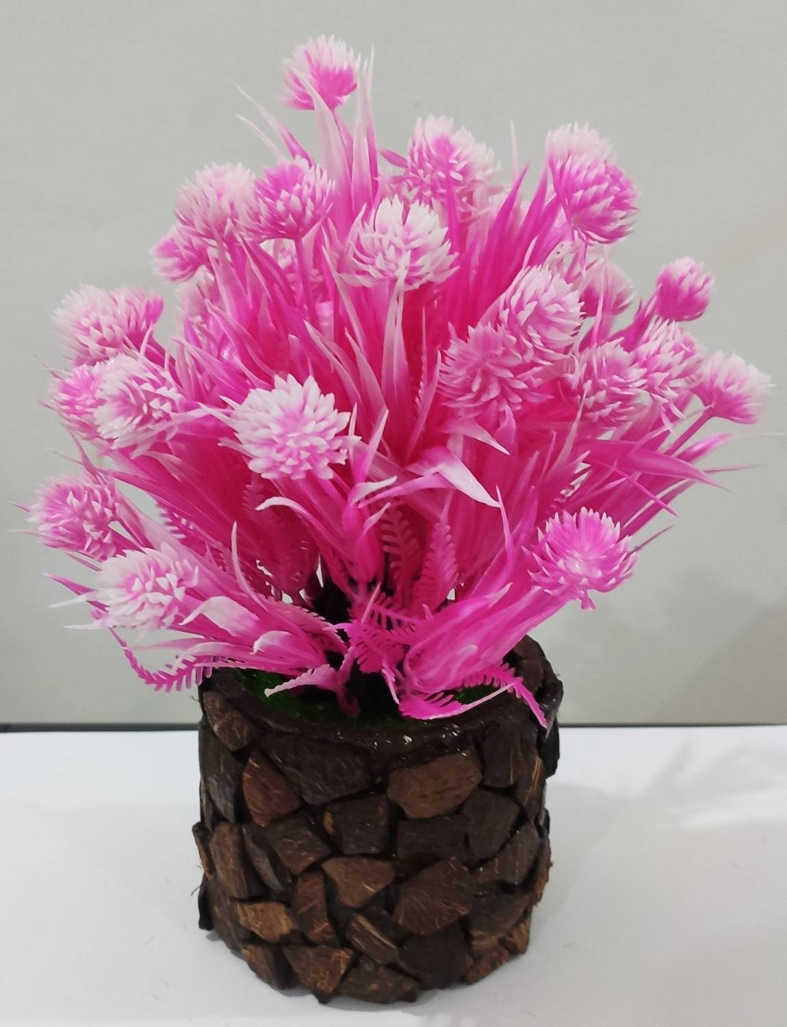BAARIG Natural Looking Bonsai Wild Artificial Plant  with Pot