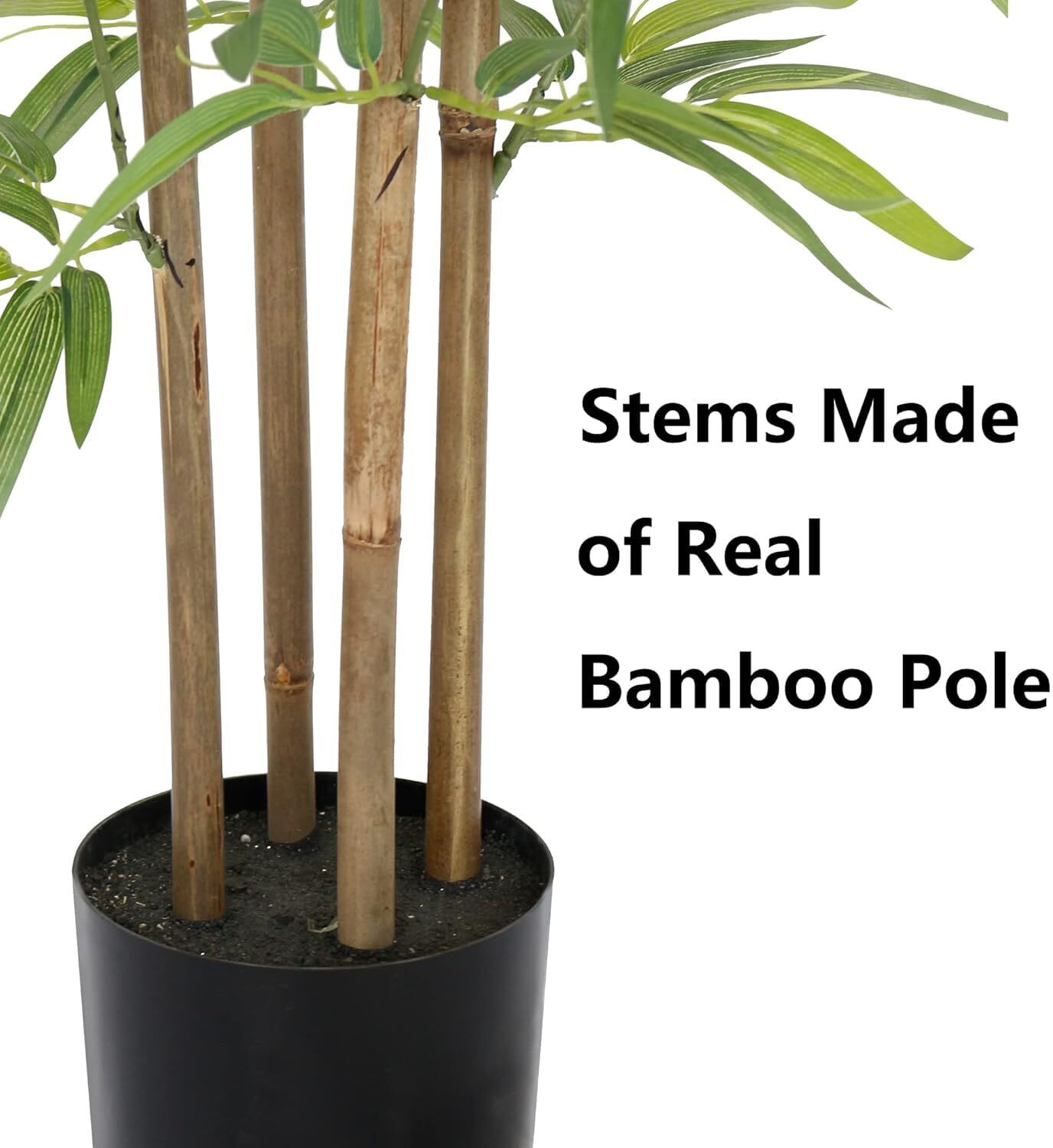 Image of GardenGyani Artificial Bamboo Plant 120CM Without Pot Artificial Plant