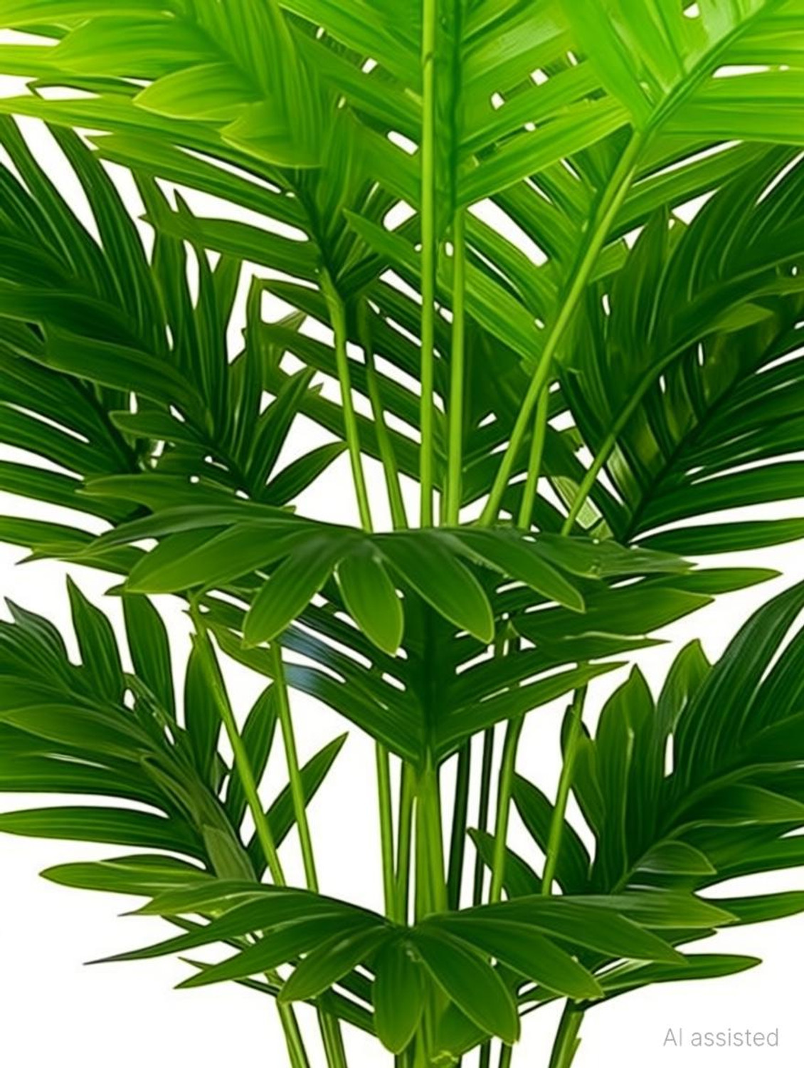 Image of De Gardenia Artificial Areca Palm Plant with 18 Leaves Artificial Plant