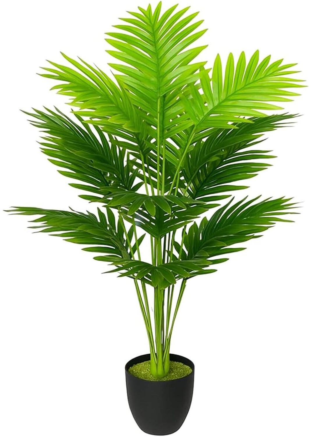 Image of De Gardenia Artificial Areca Palm Plant with 18 Leaves Artificial Plant