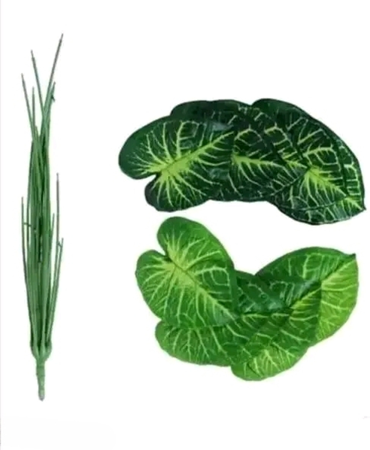 Image of FACKTREE 12 LEAVES ARTIFICIAL PLANT, HOME OFFICE, WEDDING DECORE , WITHOUT POT , Bonsai Artificial Plant