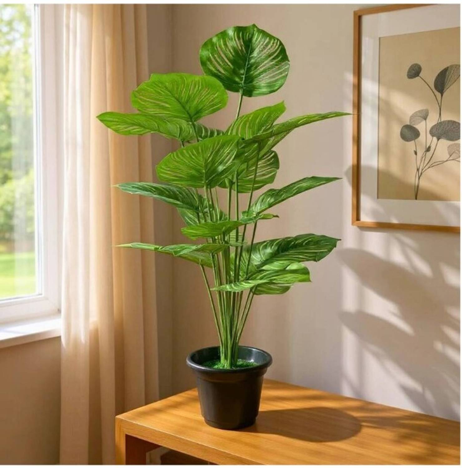 Buffels India 26PattaapBI Wild Artificial Plant  with Pot
