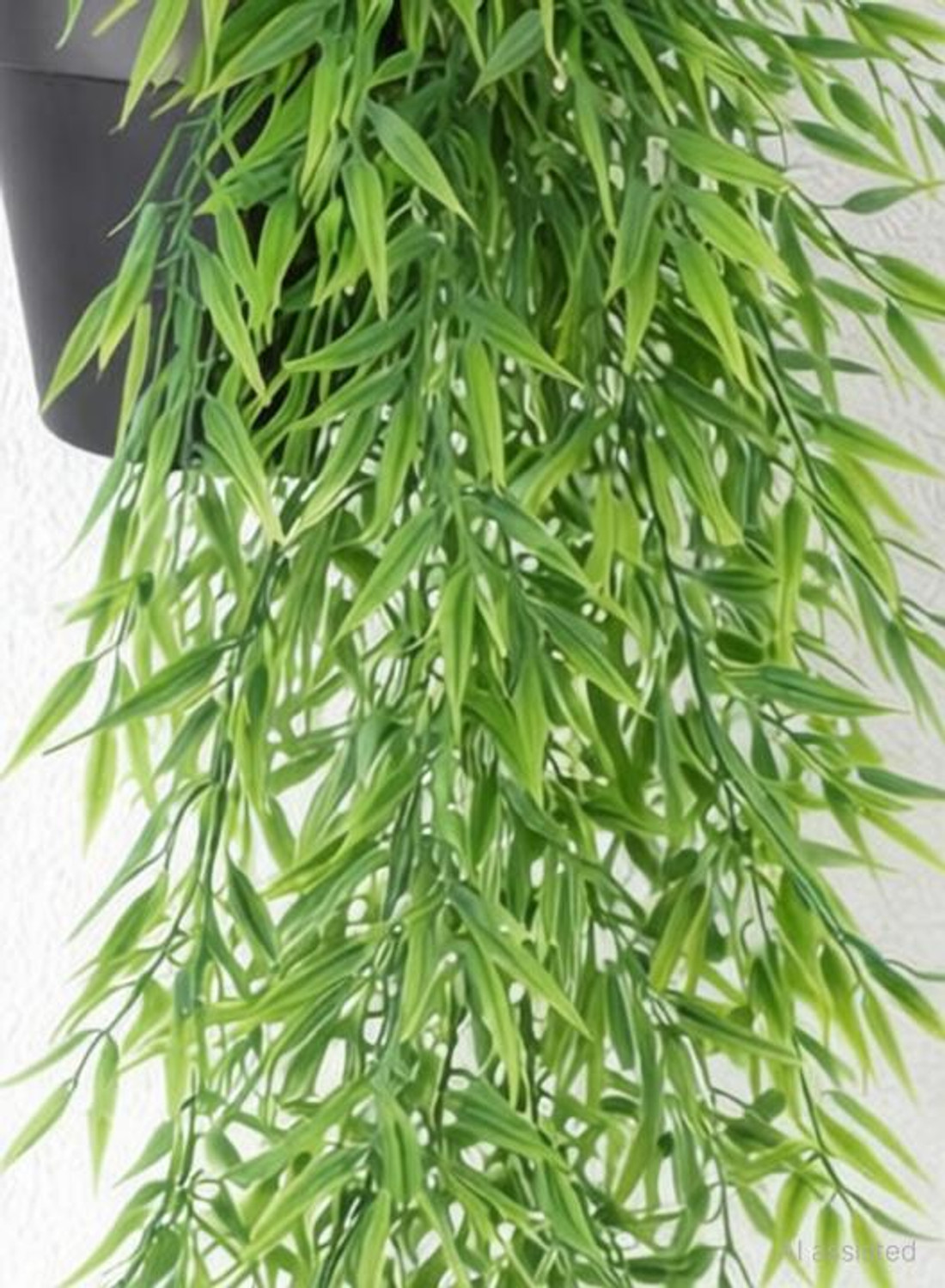 Image of Ansaribrothers Artificial Bamboo-Hanging-Plants For Home Wall Balcony Decoration Pack of 1 Artificial Plant (76 cm, Green)