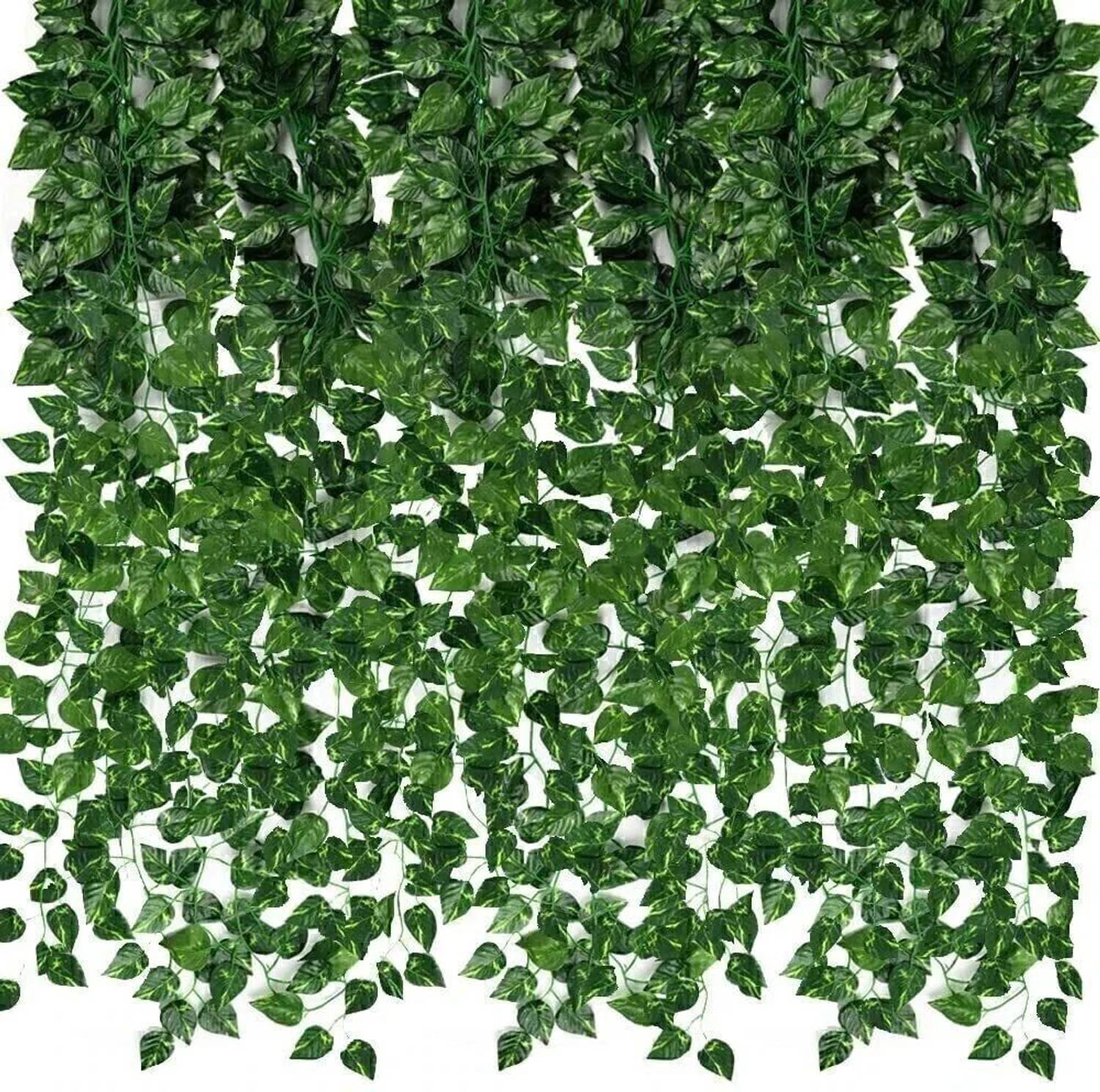 Yumun pack of 10 artificial money plant Bonsai Artificial Plant (