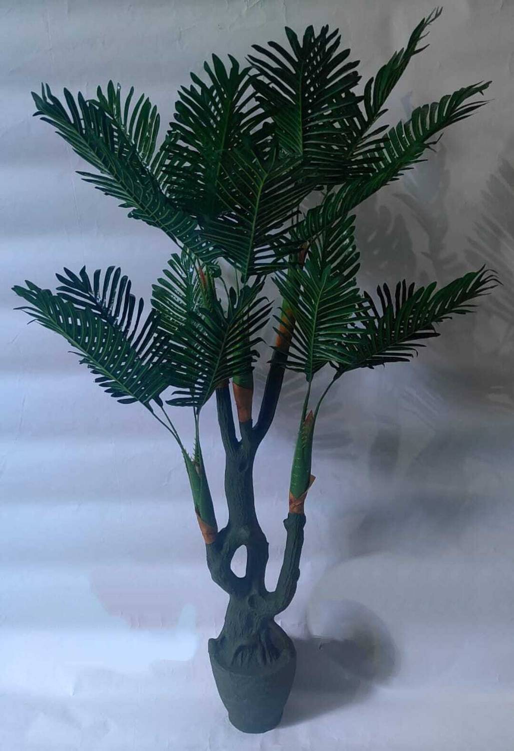 RAMANKIT 6ft Artificial Palm Tree - UV-Resistant Plastic & Fiber