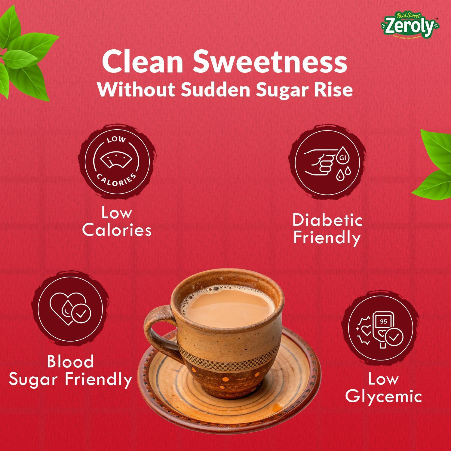 Image of Real Sweet Zeroly Monk Fruit |Diabetic Friendly|1:1 Sugar Replacement| Zero Calorie | Sweetener