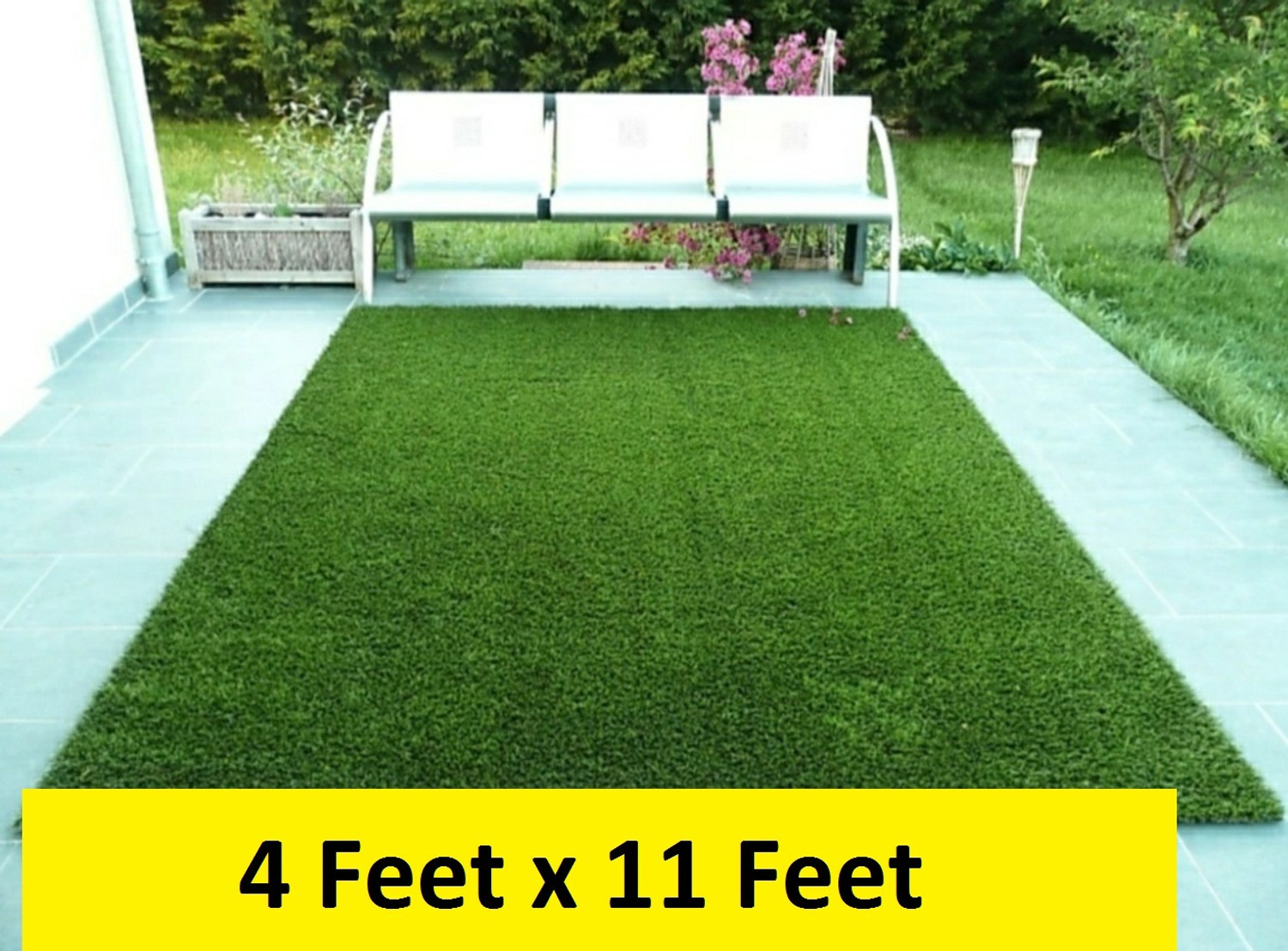 Image of COMFY HOME Artificial Grass Door Mat