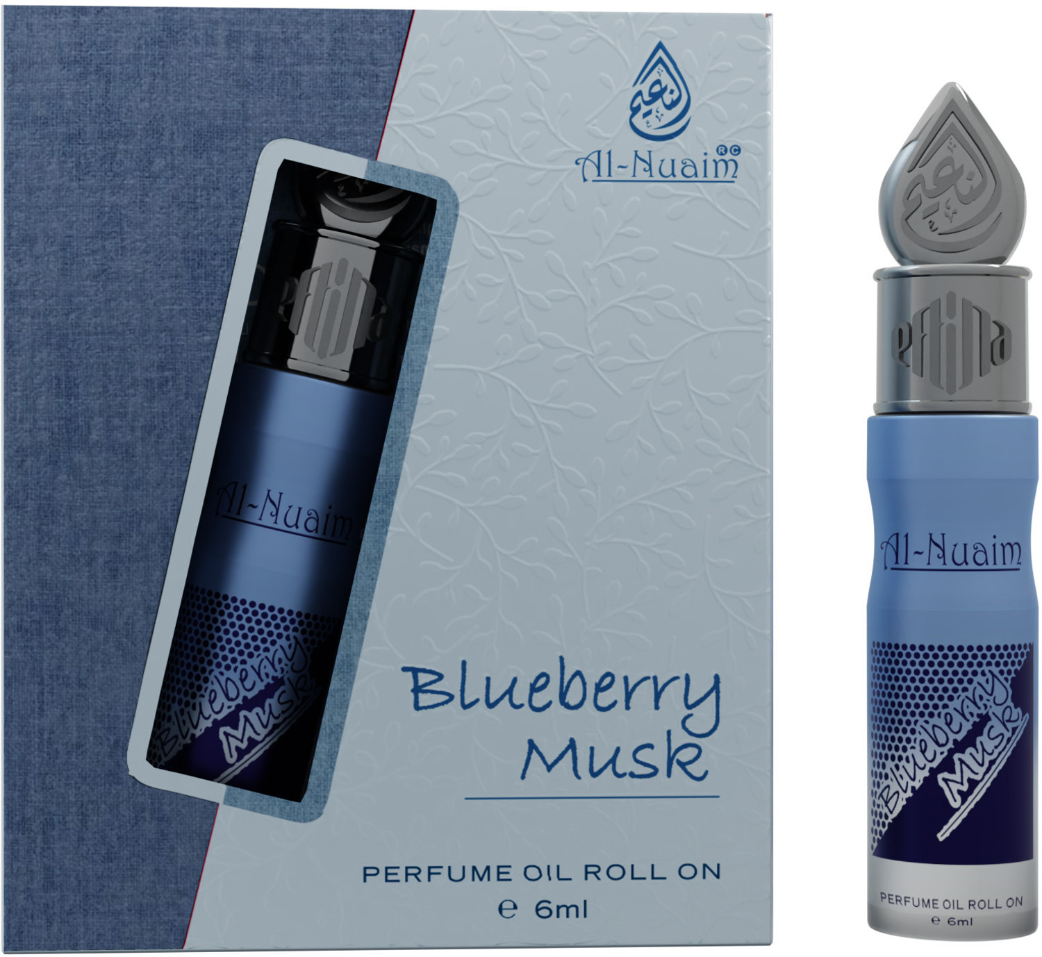Image of Al-Nuaim Blueberry Musk Attar Roll On - 6ML | Unisex Floral Attar
