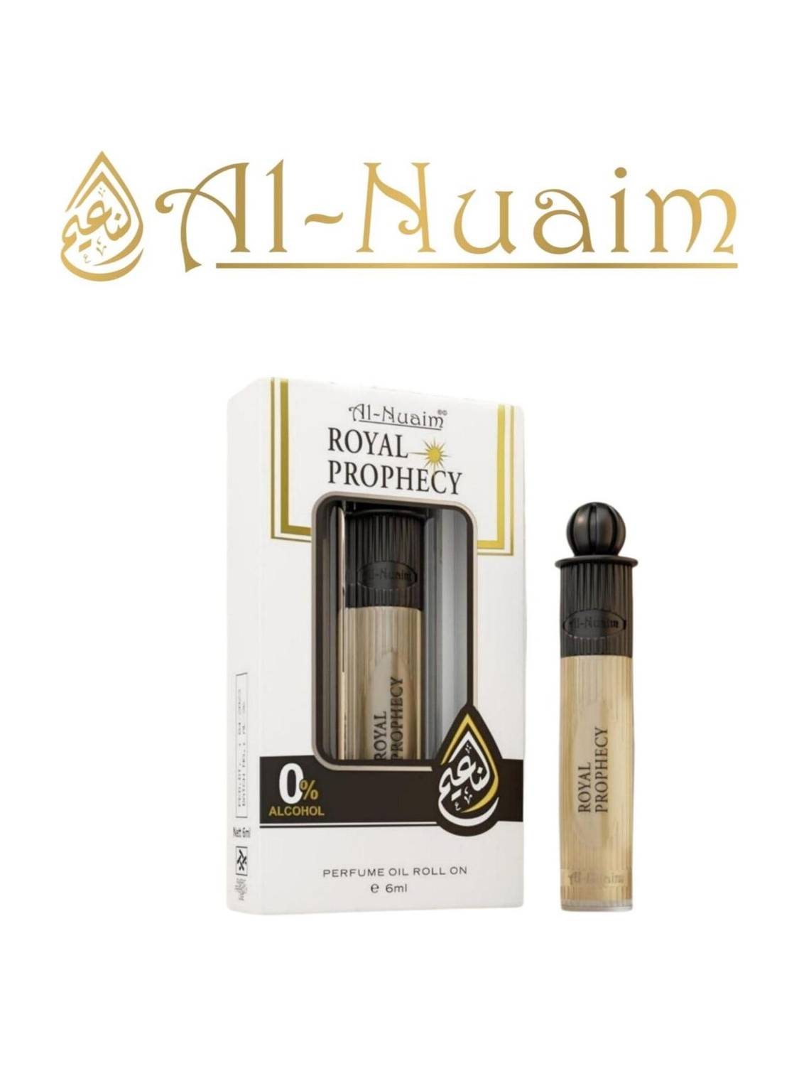 Al-Nuaim Royal Prophecy Premium Attar Oil Deep Long Lasting Exotic Perfume Aroma Men Floral Attar