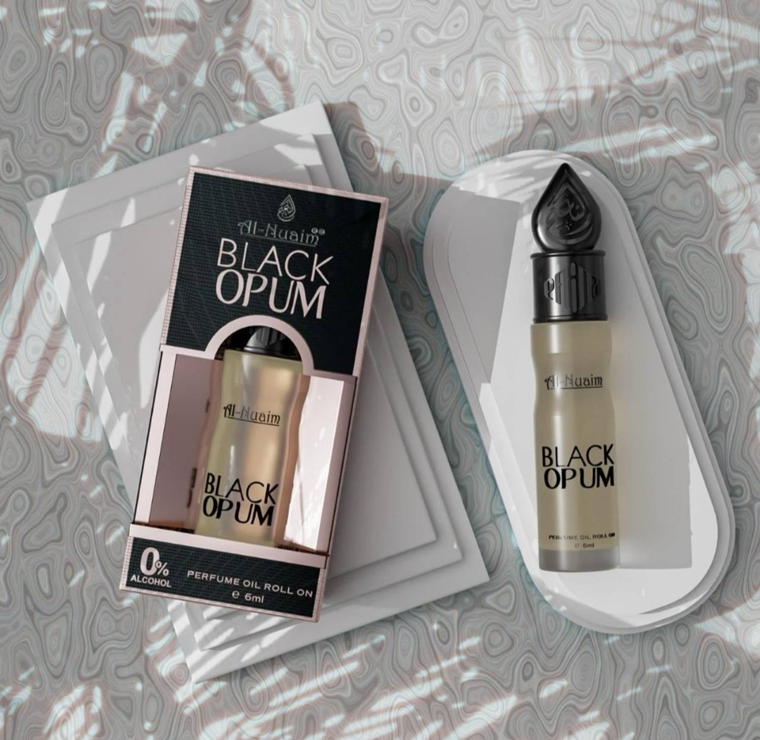 Al Nuaim Black Opum 6Ml Floral Attar
