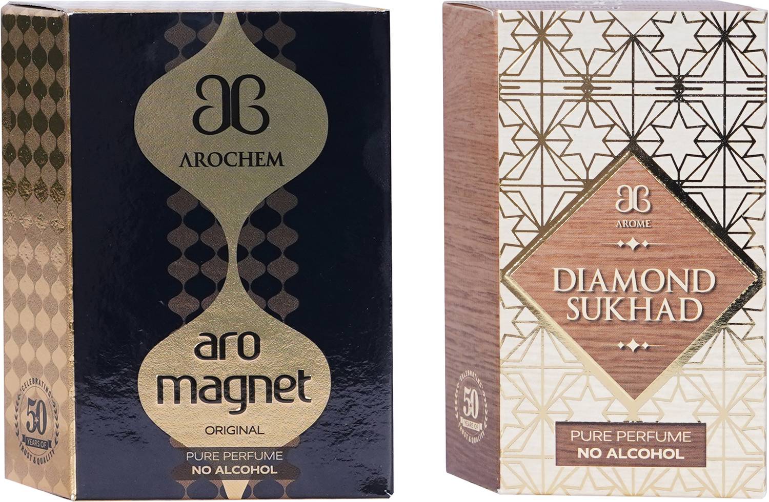 AROCHEM Combo of Aro Magnet And Diamond Sukhad Attar No Alcohol Perfume 6ML(Pack of 1) Floral Attar