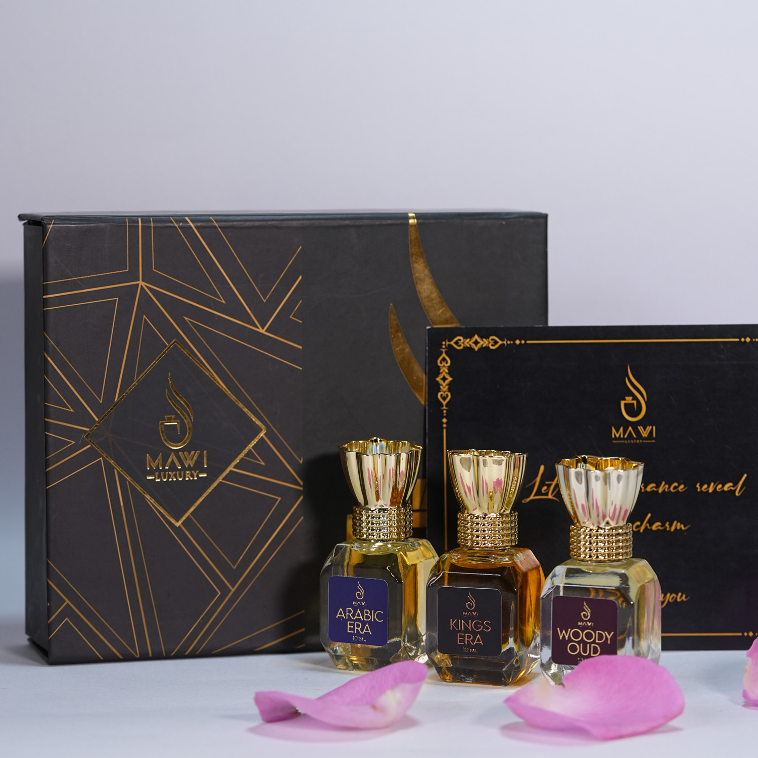 Image of Mawi Luxury Essensia Luxury Attar Long Lasting Mens Attars 30ml(3*10) Floral Attar