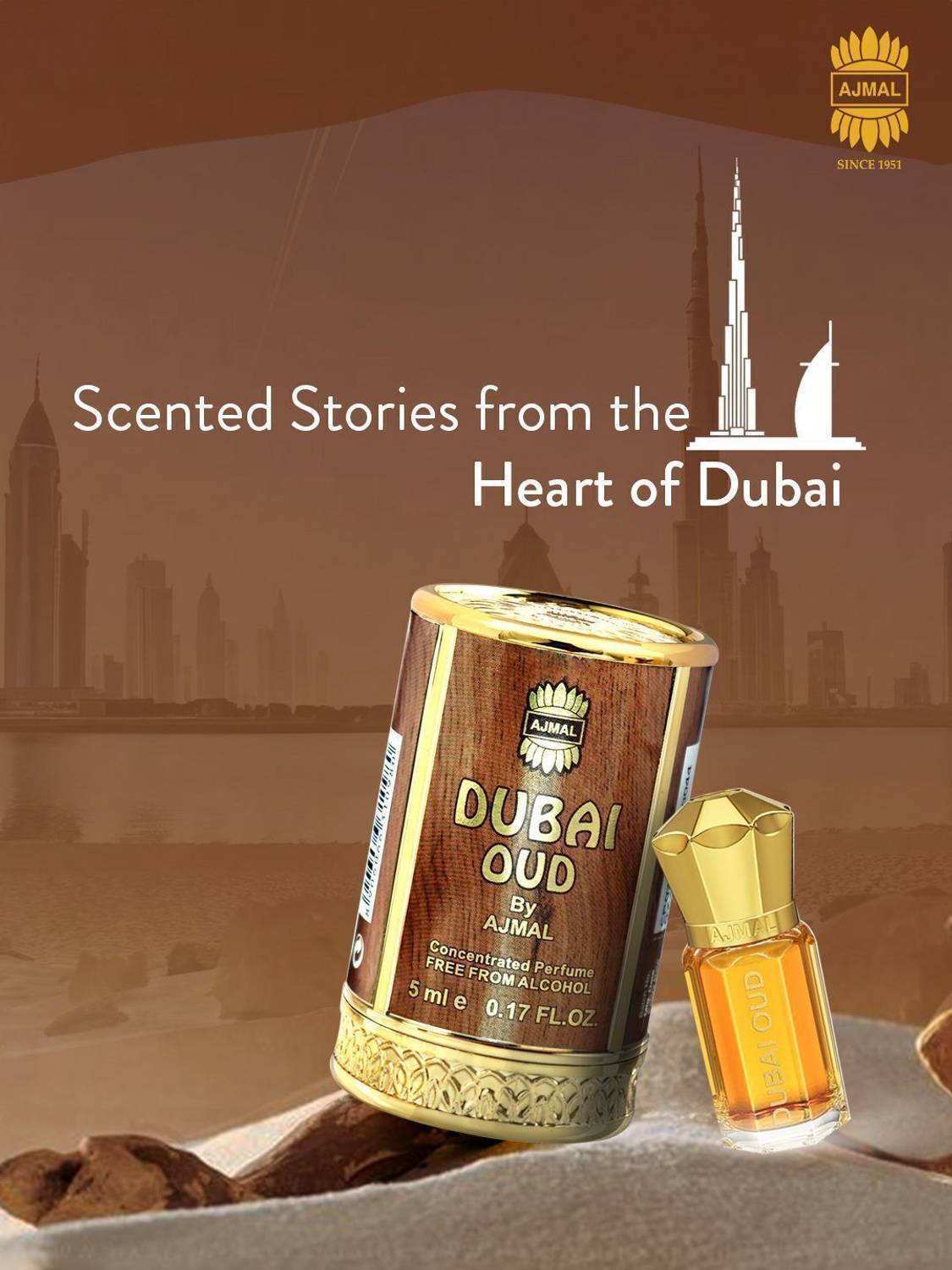 Ajmal Dubai Oud CP 5ml - Image 3