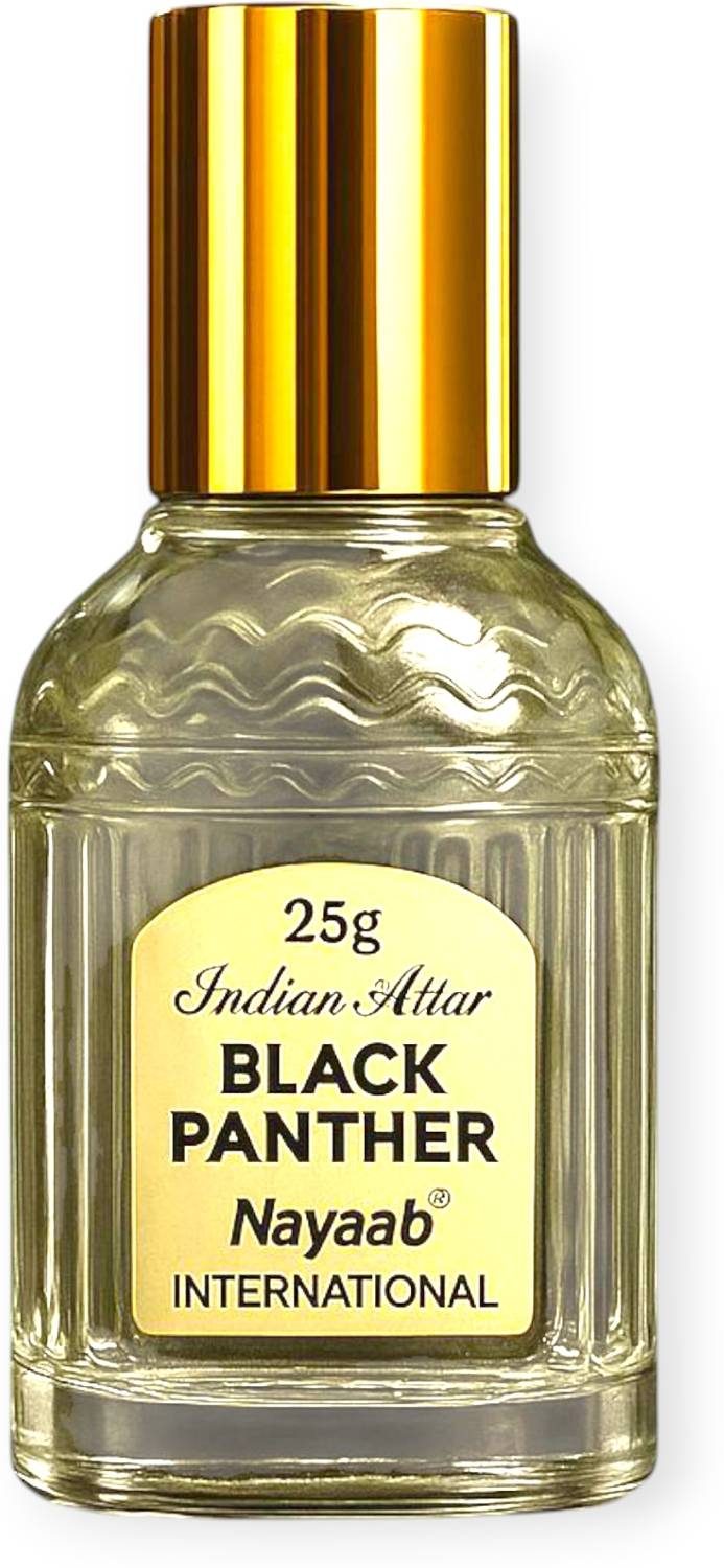 Nayaab Black Panther Floral Attar - Image 1