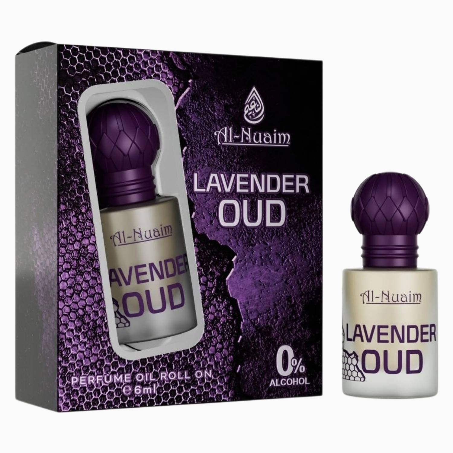 Al-Nuaim Lavender Oud Attar Herbal Fragrance Oil - Image 1