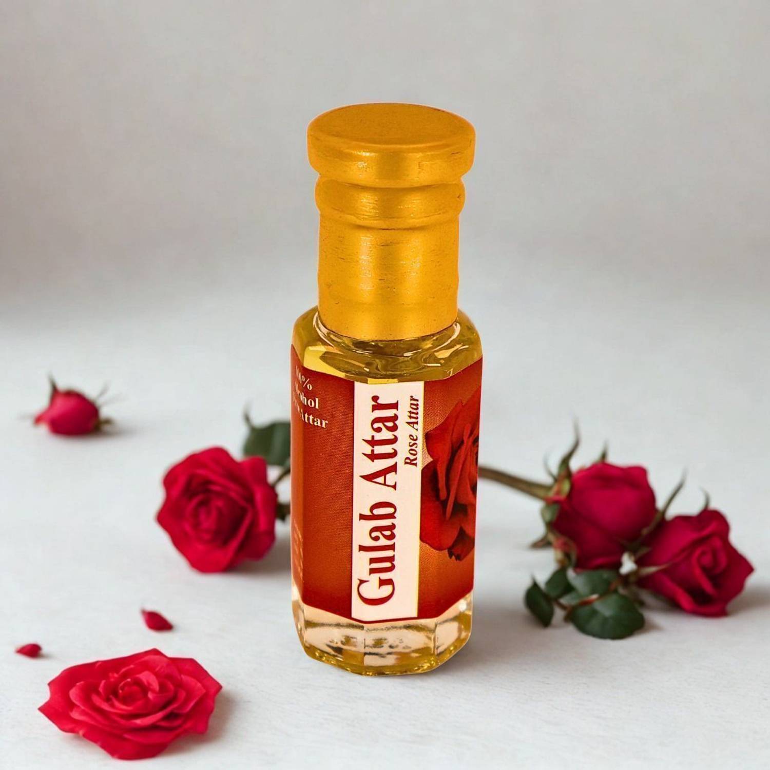 Pushpa Traders Pure Rose Attar - Image 1