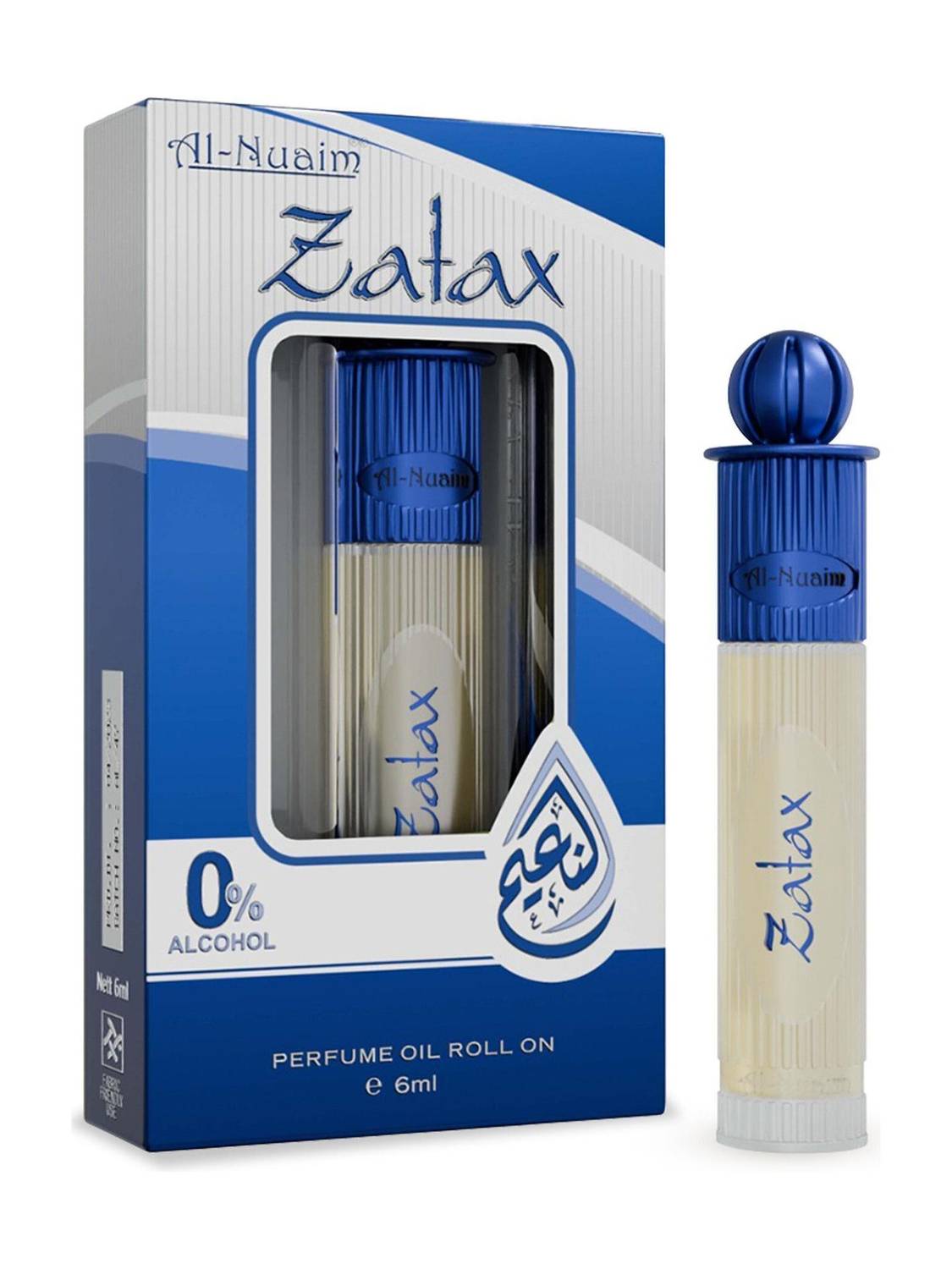 Al-Nuaim Silver Series Zatax 6ml Floral Attar - Image 1