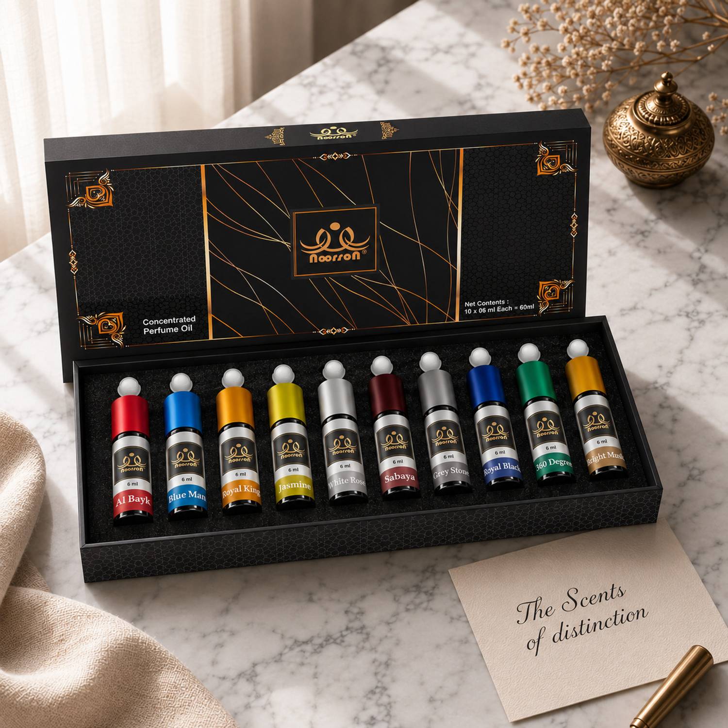 Noorson Ibadat Special Combo Attar Perfume 6ml - Image 1