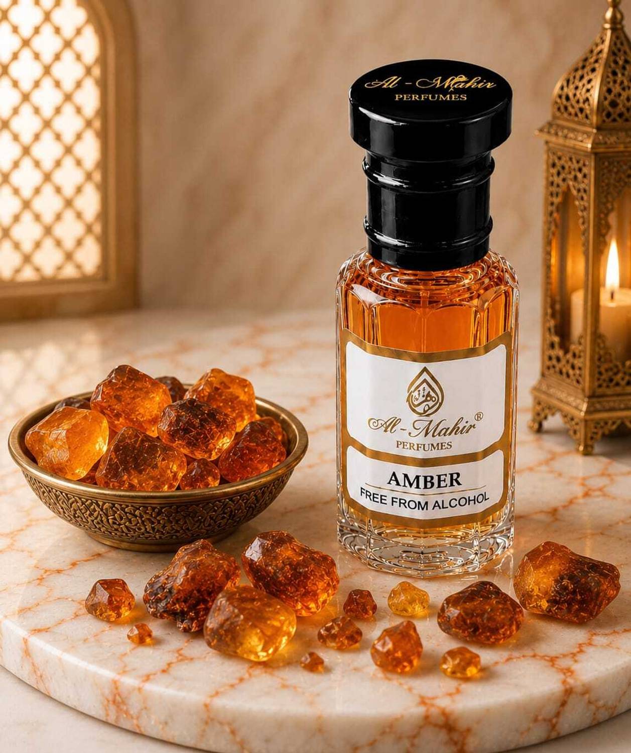 Al-Mahir Amber Attar Floral Attar