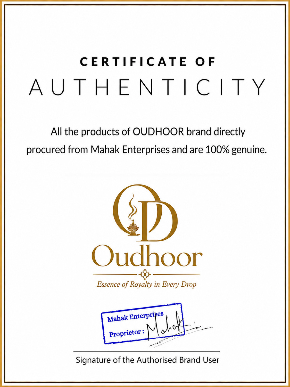 Image of OUDHOOR Oud Al Ard - Regal and Powerful Floral Attar (Dehn el oud, Oud (agarwood), Royal Oudh, Vrindaban Oudh)