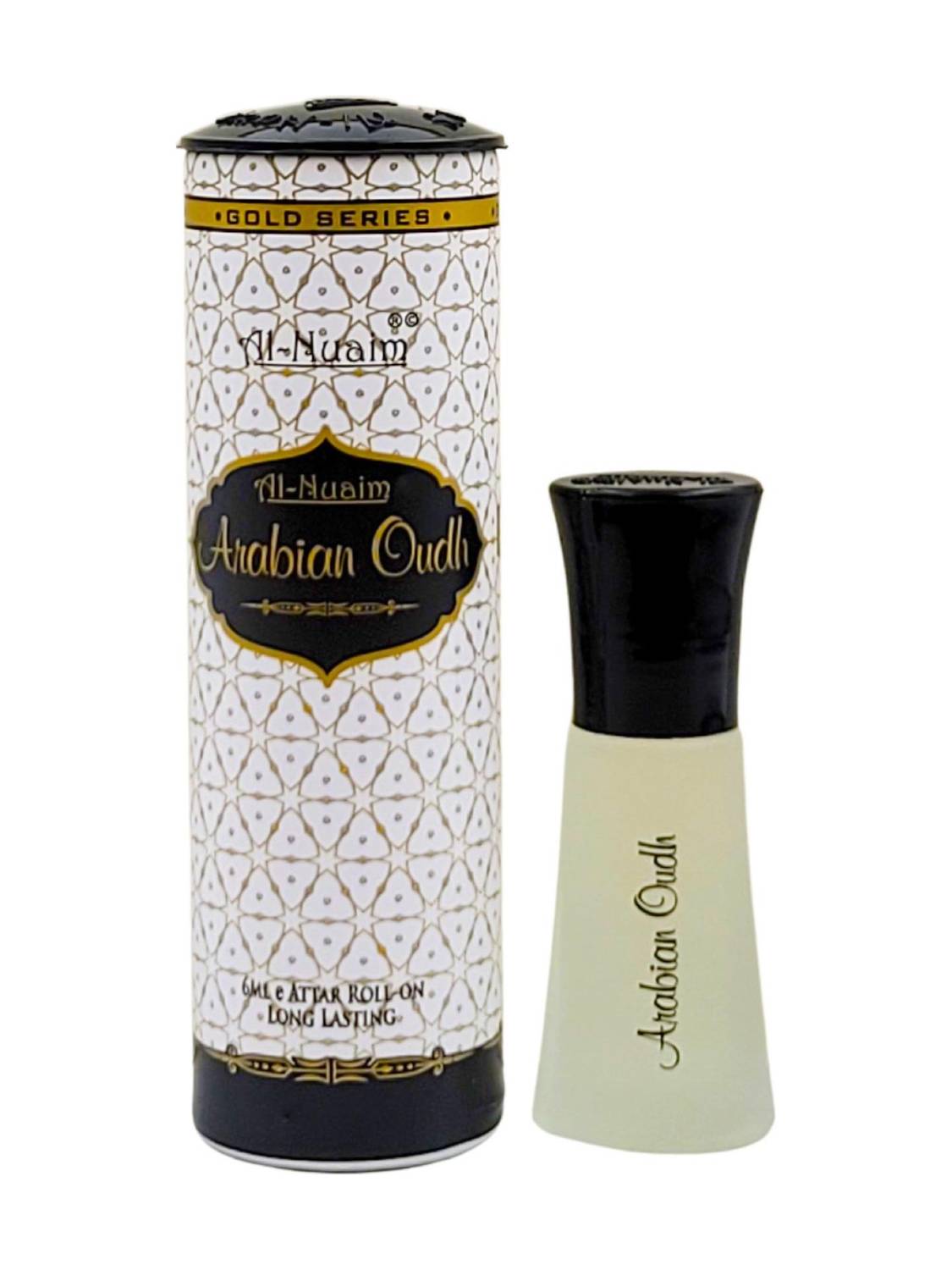 Al-Nuaim Exclusive Series Arabian Oudh Alcohol Free Attar Roll On - 6ml Floral Attar