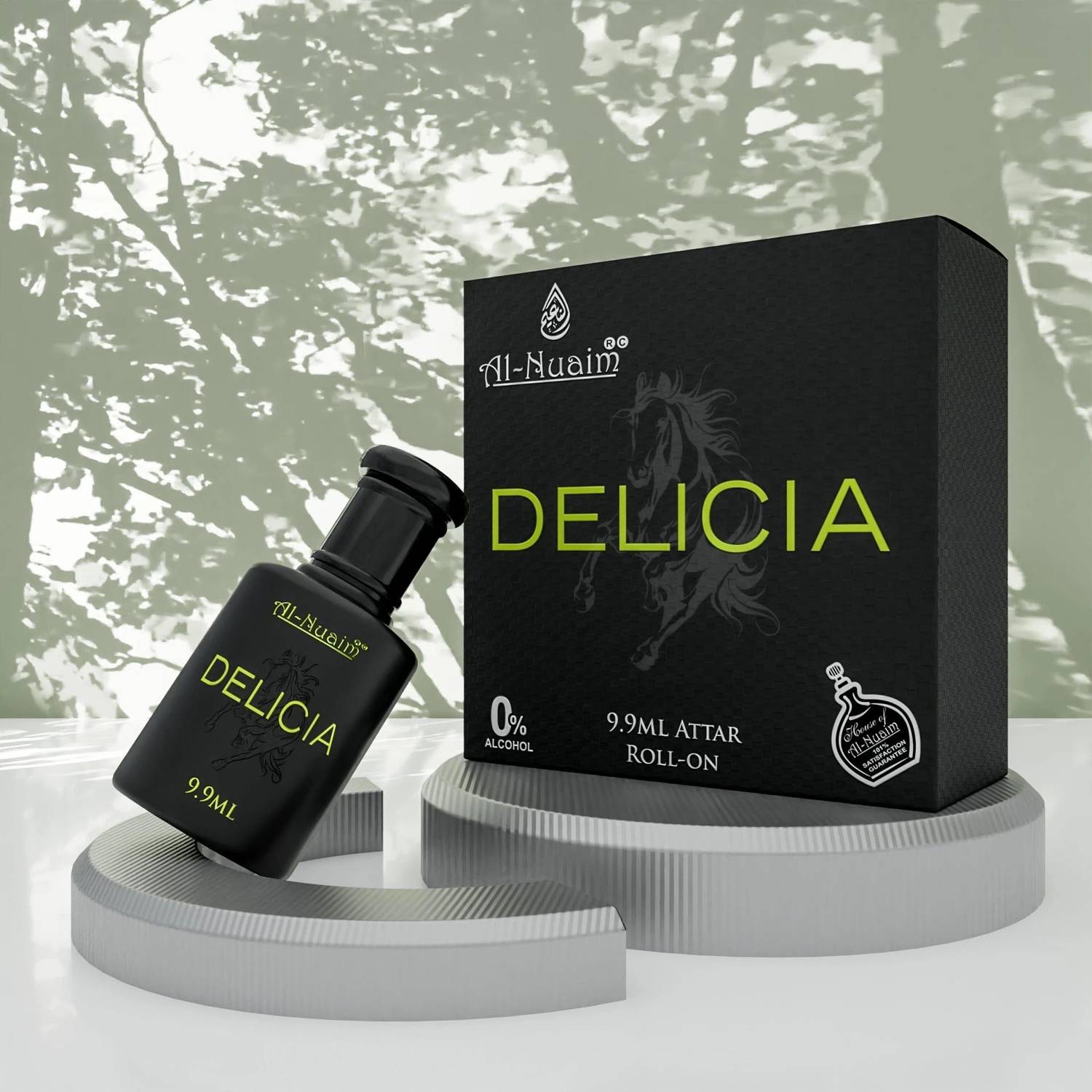 Al Nuaim Delecia 9.9Ml Great Fragrance Long-Lasting (Unisex) Floral Attar Floral Attar