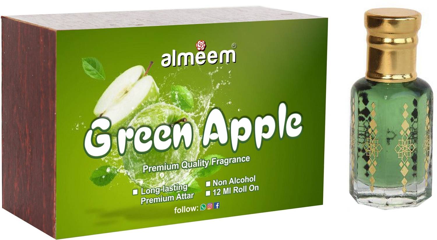 Almeem GREEN APPLE Floral Attar