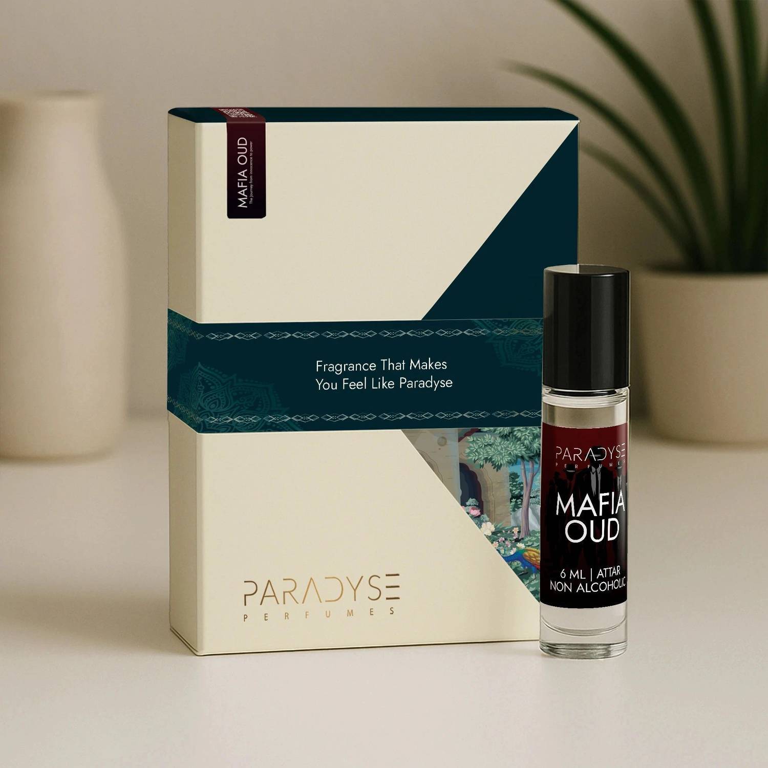 paradyse perfumes Mafia Oud Attar 6 ml - Image 1