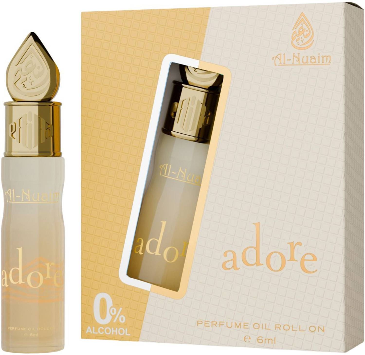 Al-Nuaim Attar Roll On - 6ML | Unisex Attar | Alcohol Free Floral Attar